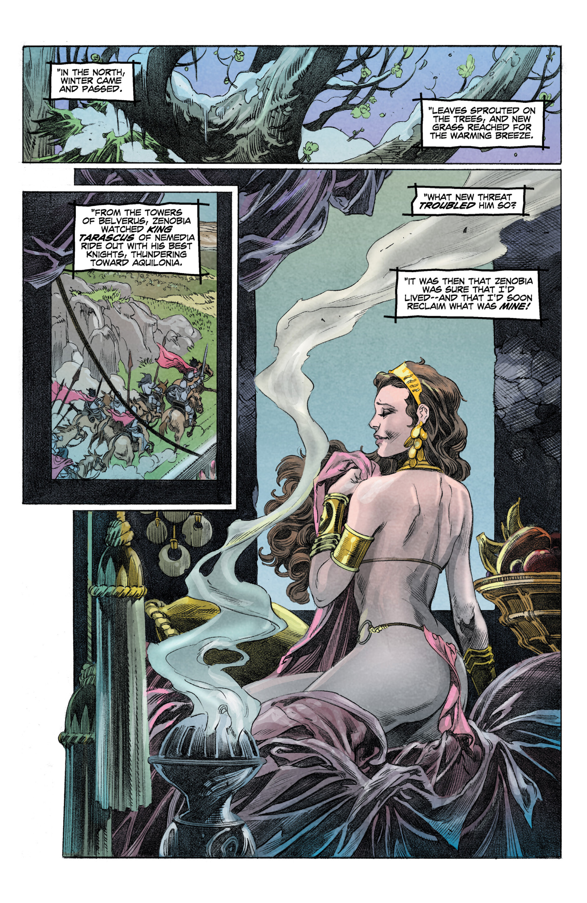 Read online King Conan Chronicles Epic Collection comic -  Issue # Wolves And Dragons (Part 3) - 44