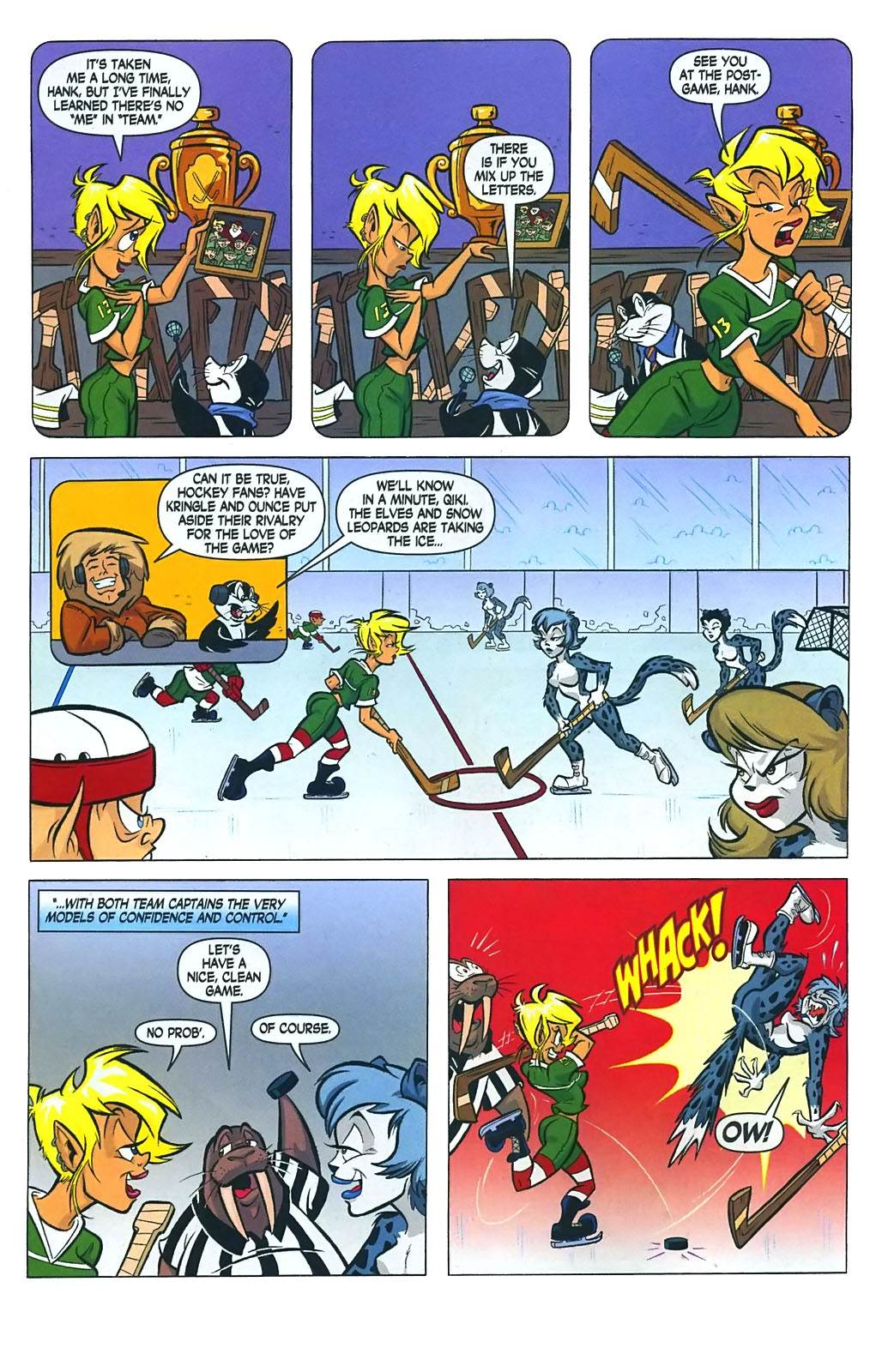 Read online Jingle Belle: The Fight Before Christmas comic -  Issue # Full - 4