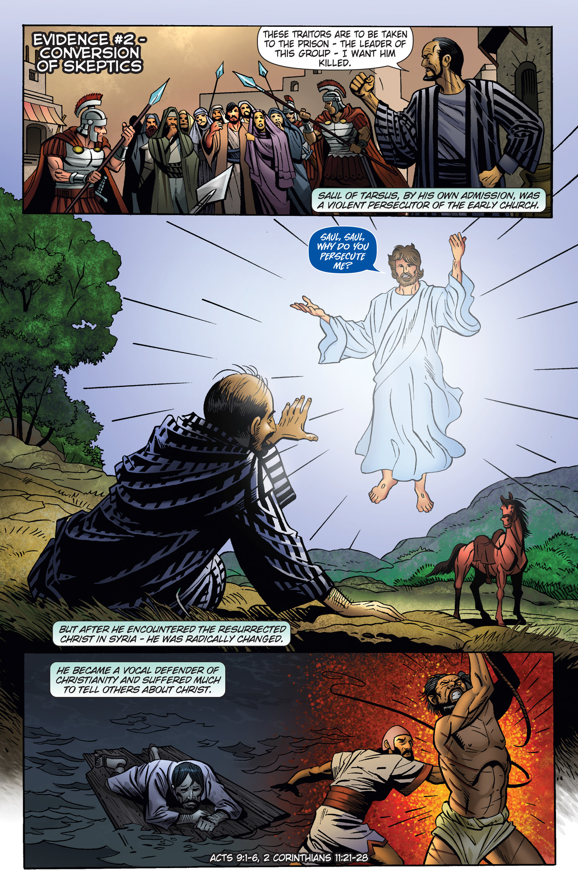 Read online 101 Questions About the Bible and Christianity comic -  Issue #3 - 10