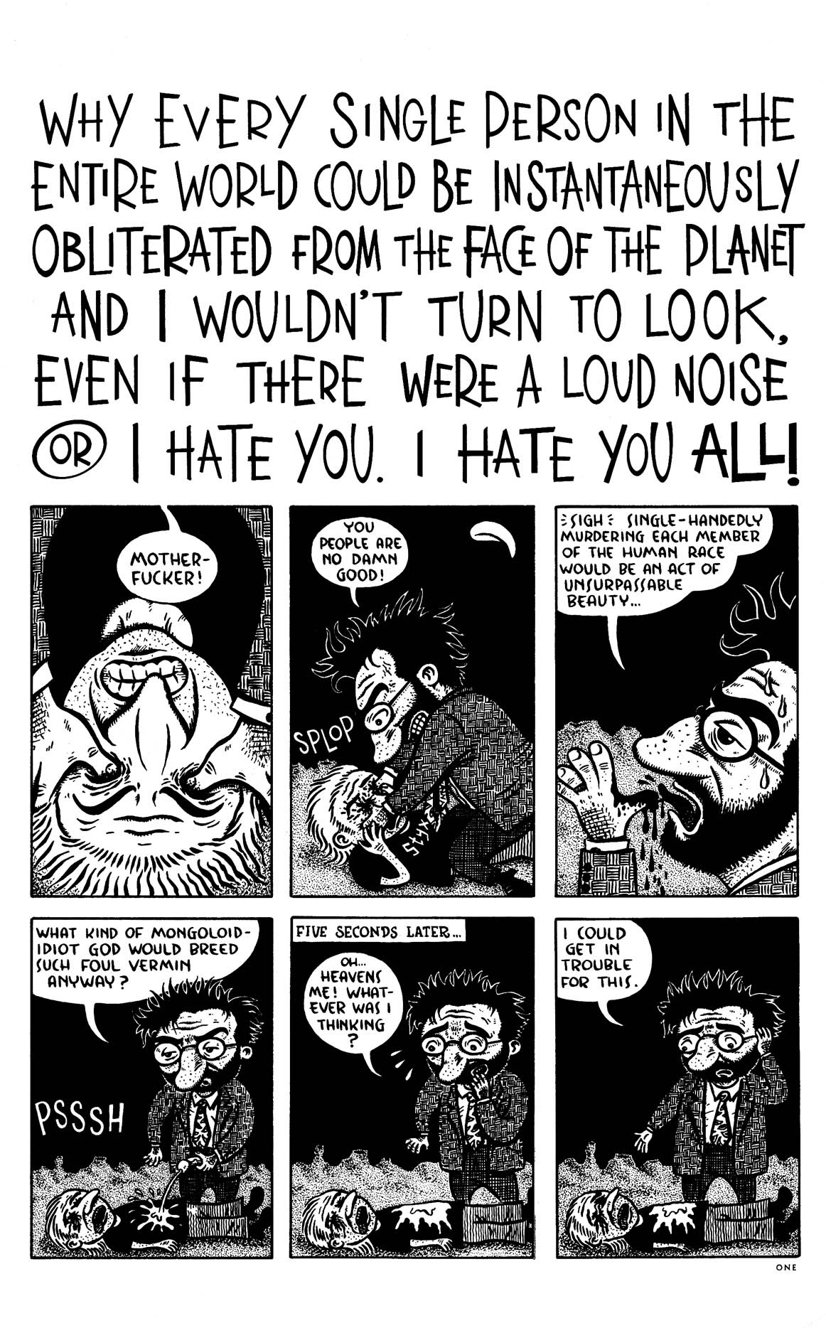 Read online Schizo comic -  Issue #1 - 3