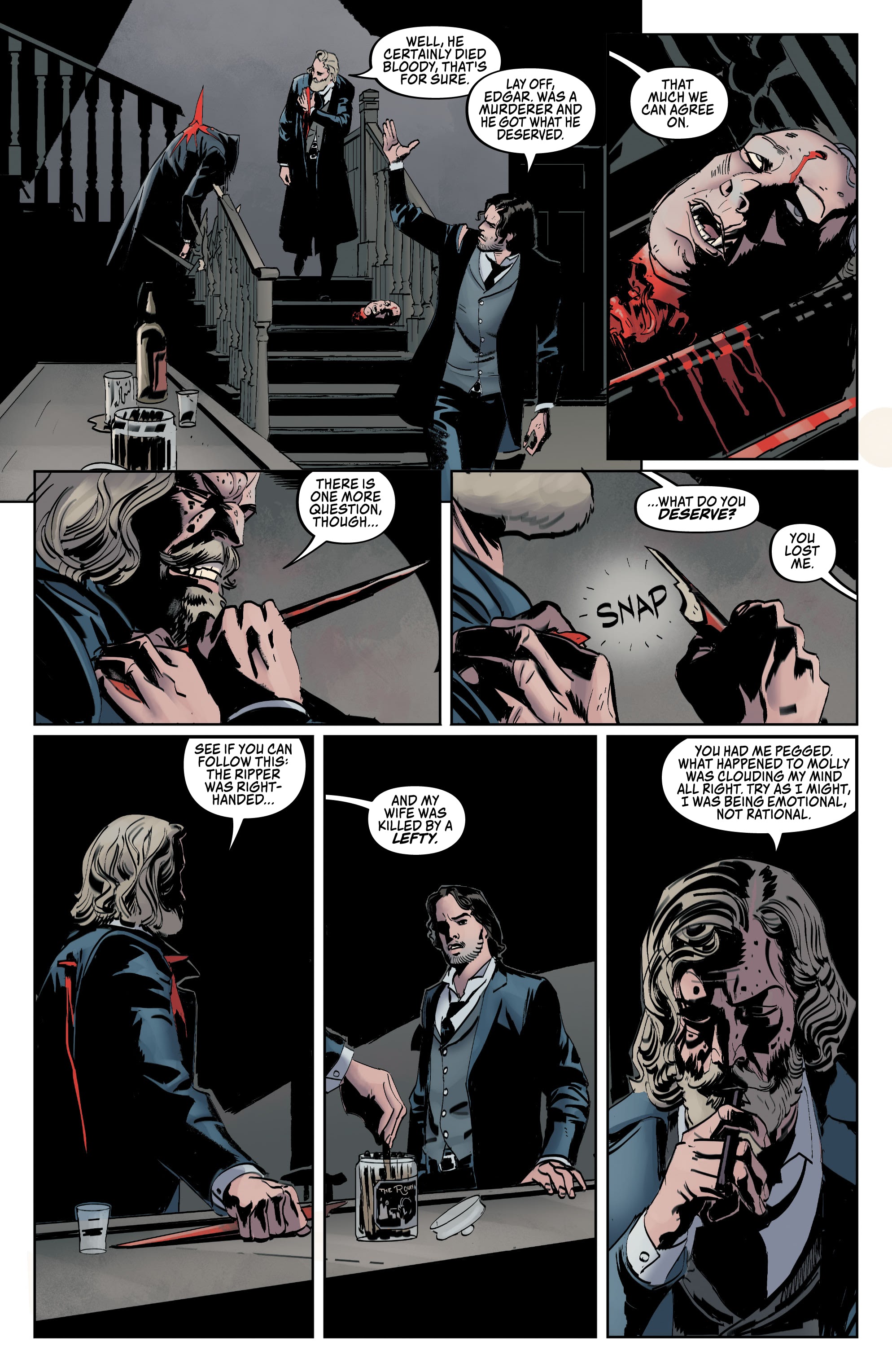 Read online Cross to Bear comic -  Issue #4 - 21