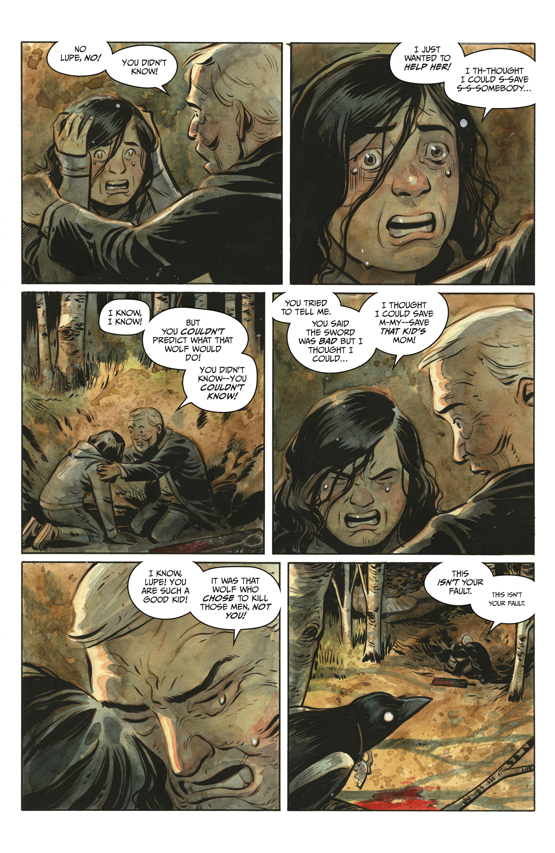 Read online The Lonesome Hunters: The Wolf Child comic -  Issue #4 - 13