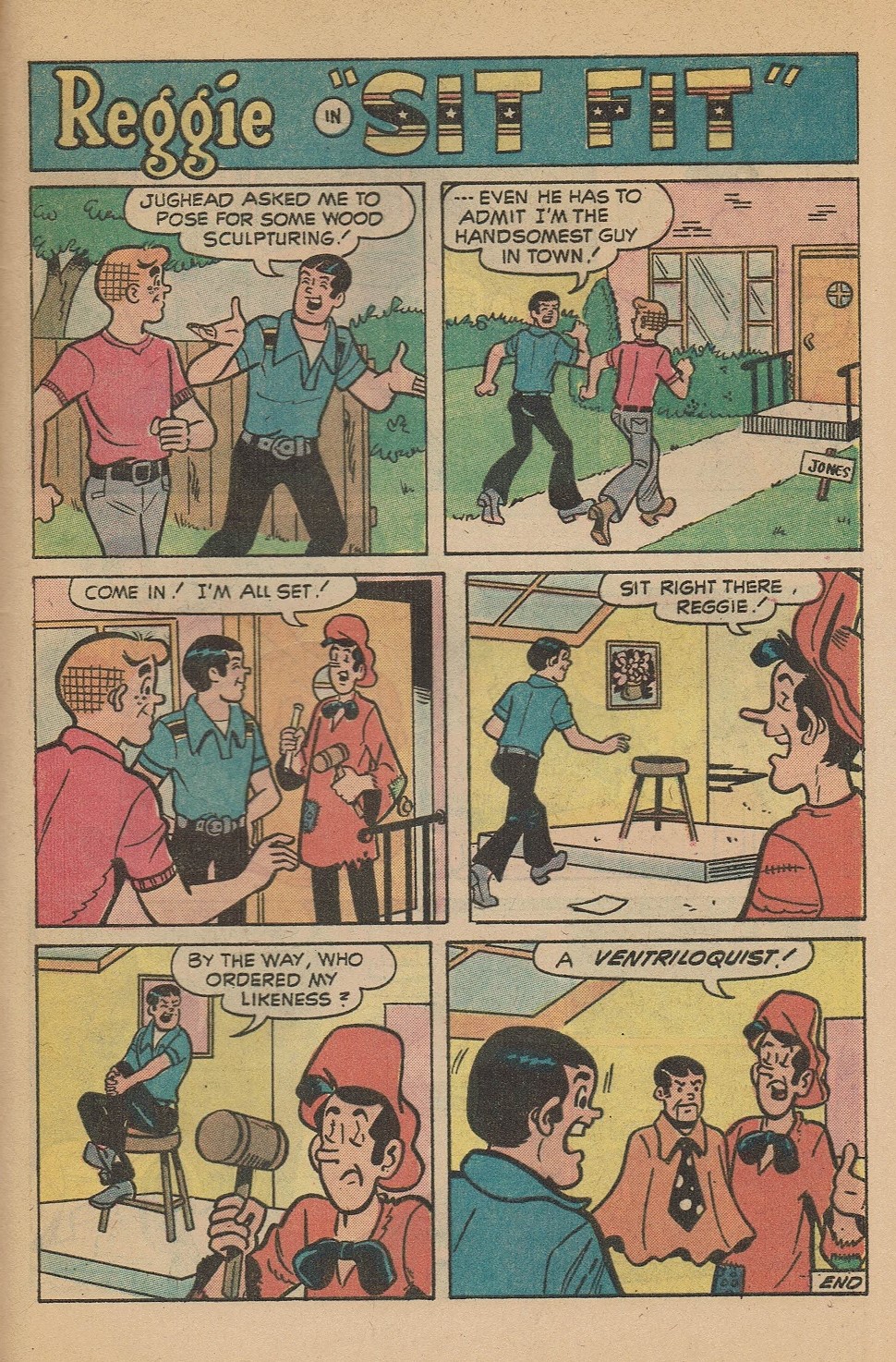 Read online Reggie's Wise Guy Jokes comic -  Issue #23 - 44