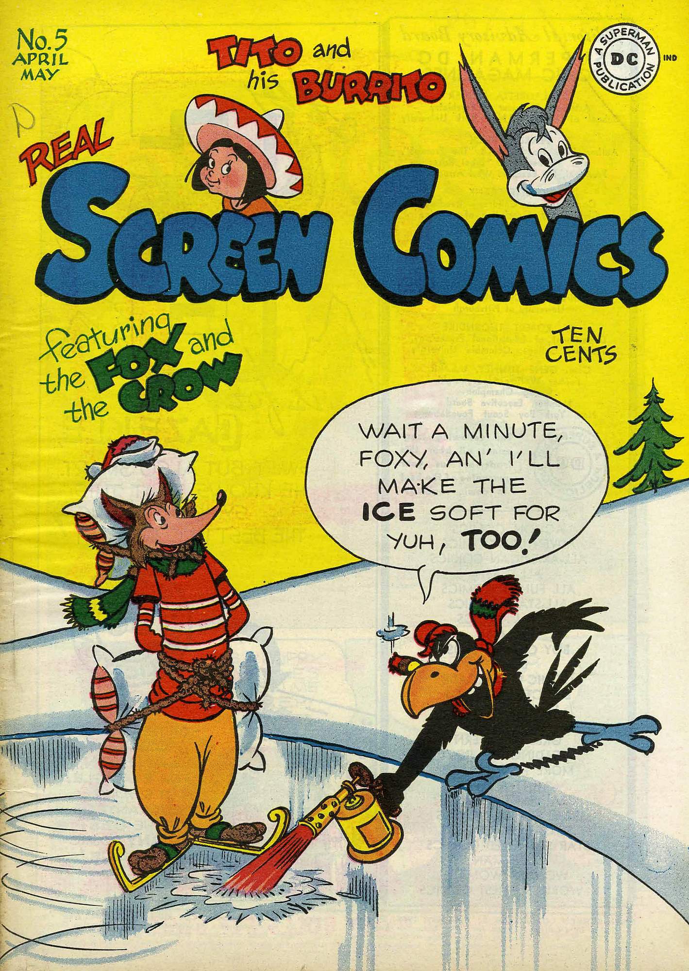 Read online Real Screen Comics comic -  Issue #5 - 2