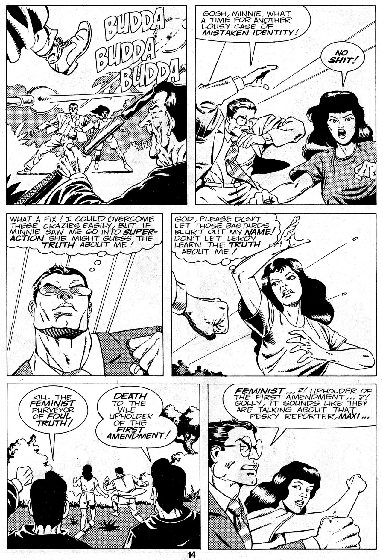 Read online The Trouble With Girls (1989) comic -  Issue #23 - 16