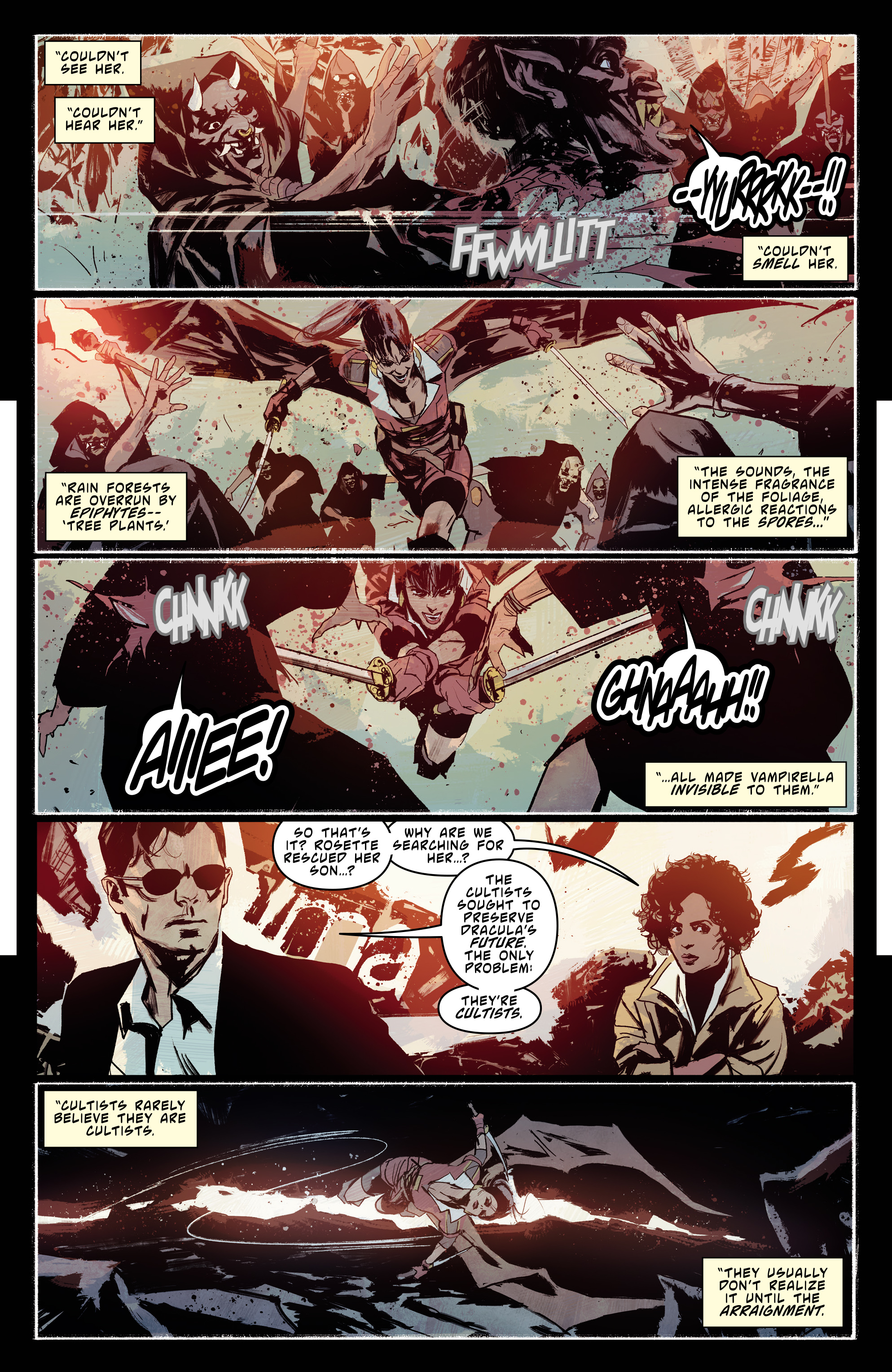 Read online Vampirella/Dracula: Rage comic -  Issue #2 - 23