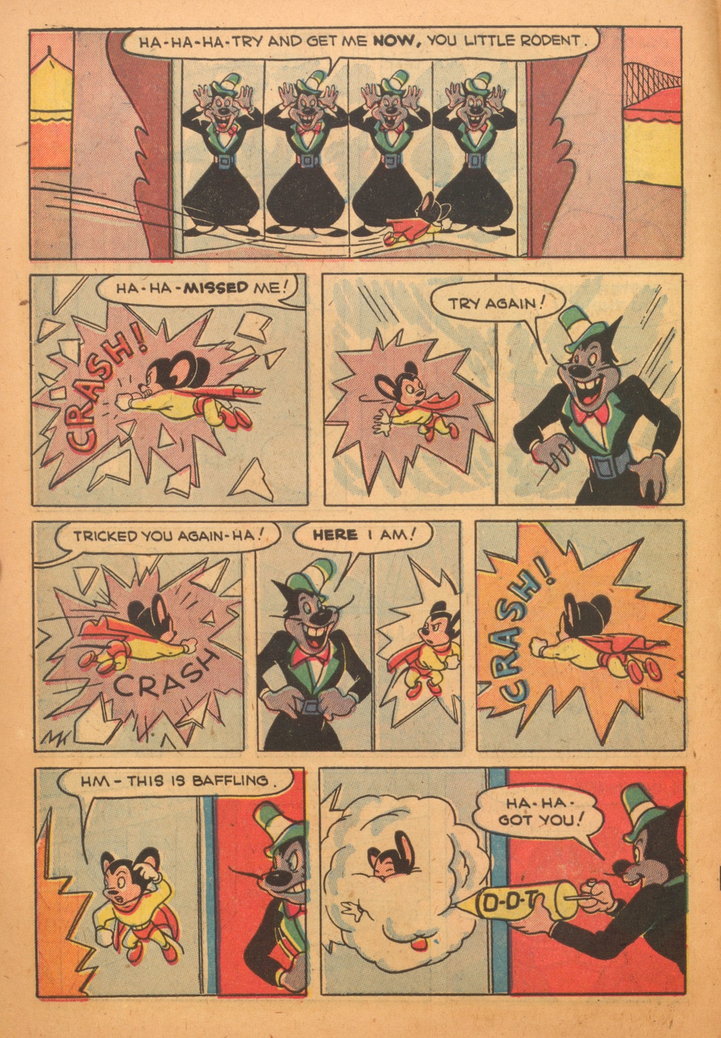 Read online Paul Terry's Mighty Mouse Comics comic -  Issue #16 - 6