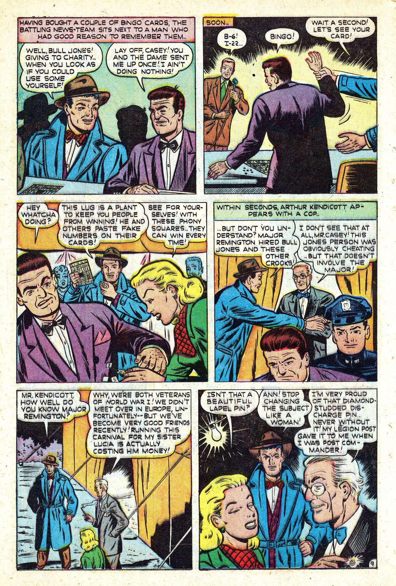 Read online Casey Crime Photographer comic -  Issue #2 - 19