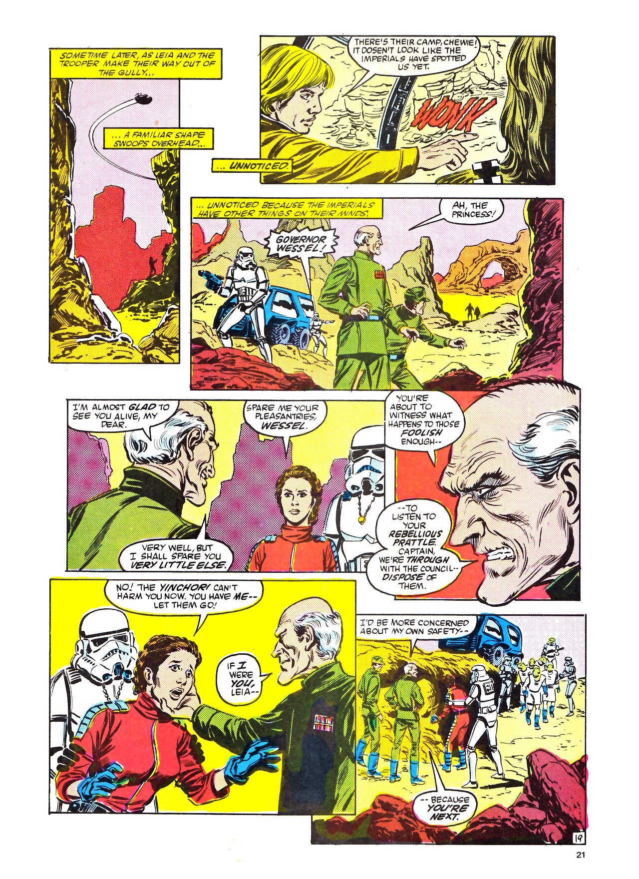 Read online Return of the Jedi comic -  Issue #66 - 21