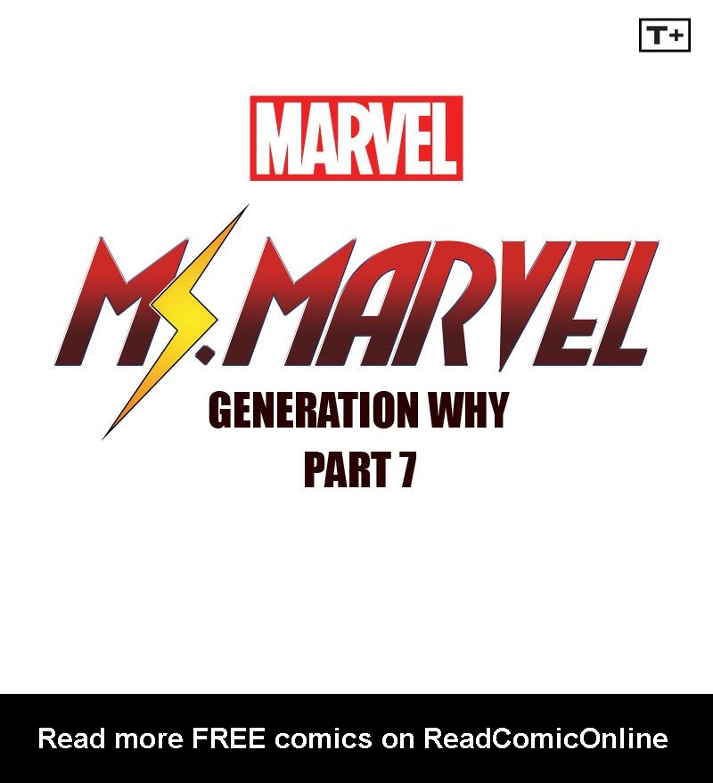 Read online Ms. Marvel: Generation Why Infinity Comic comic -  Issue #7 - 2