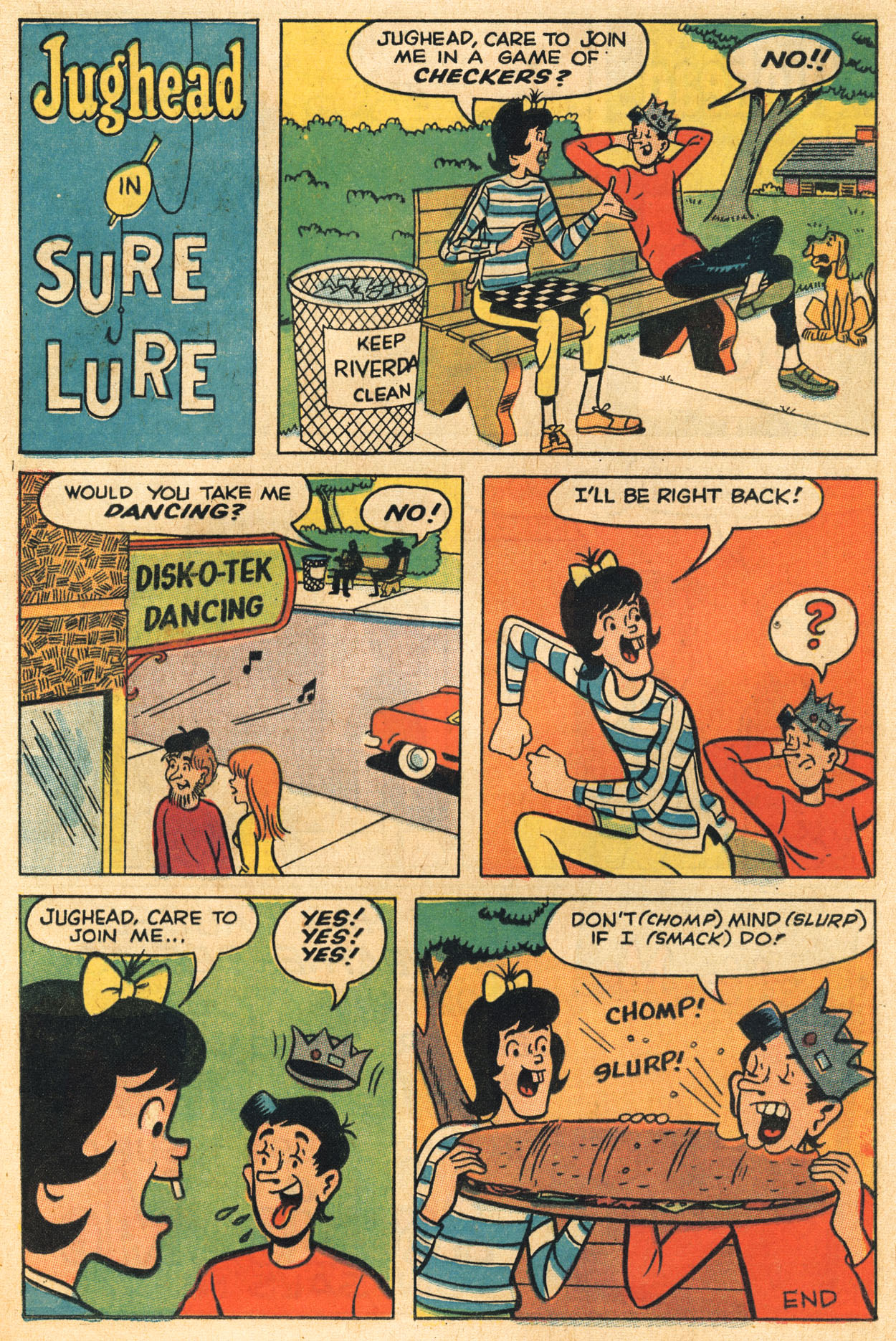 Read online Jughead's Jokes comic -  Issue #3 - 17