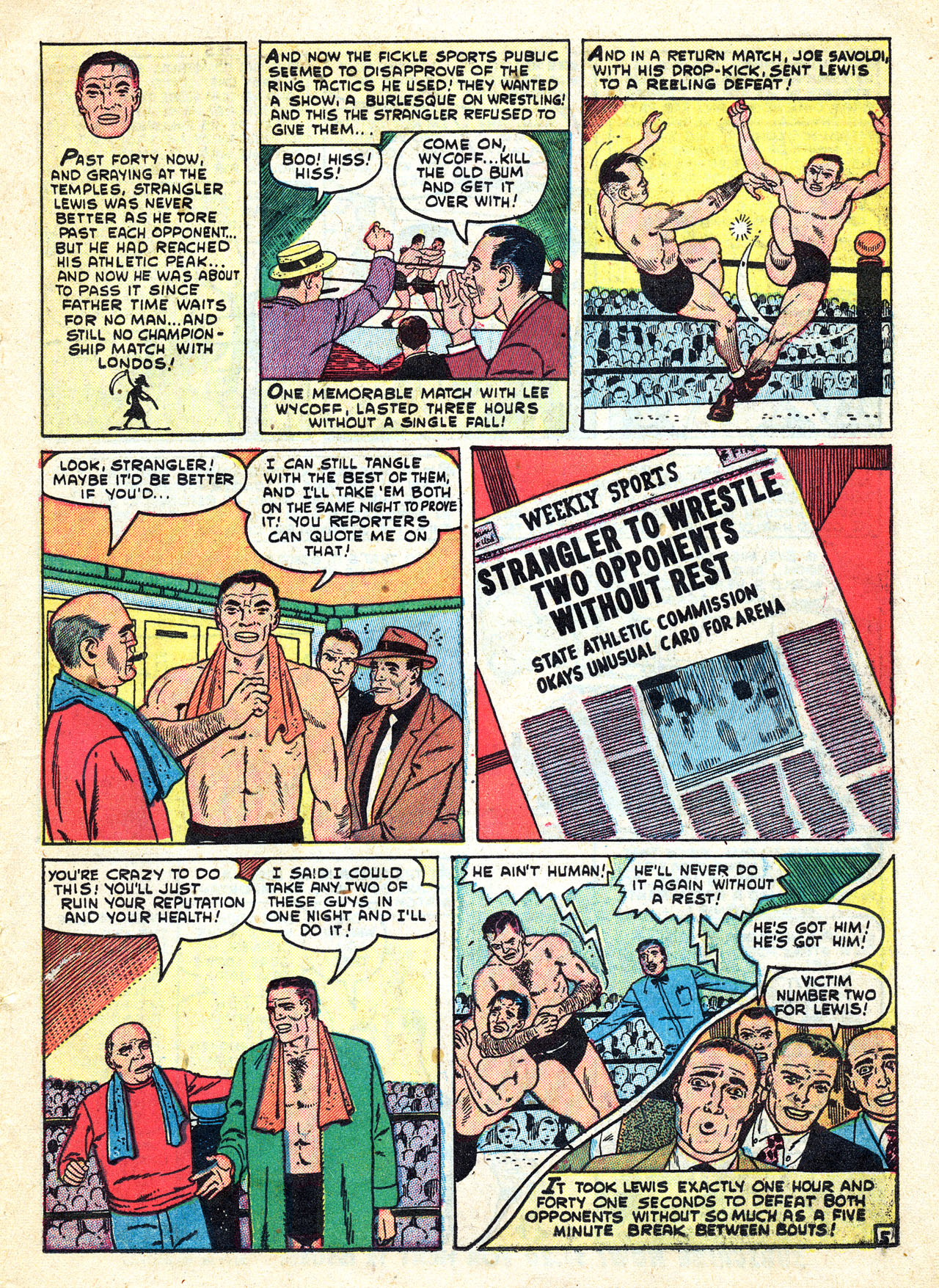 Read online Sports Action comic -  Issue #9 - 23