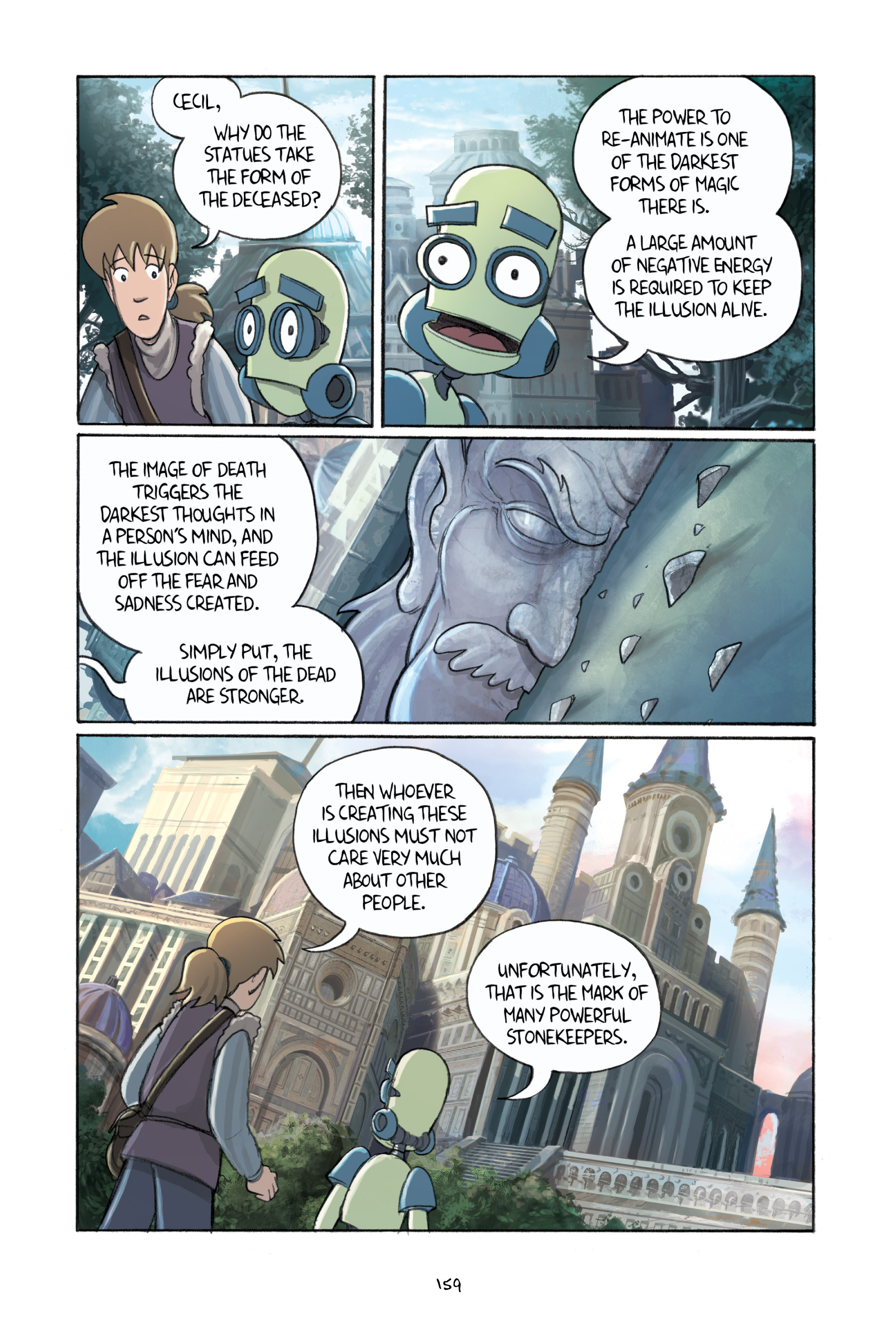 Read online Amulet comic -  Issue #4 - 159