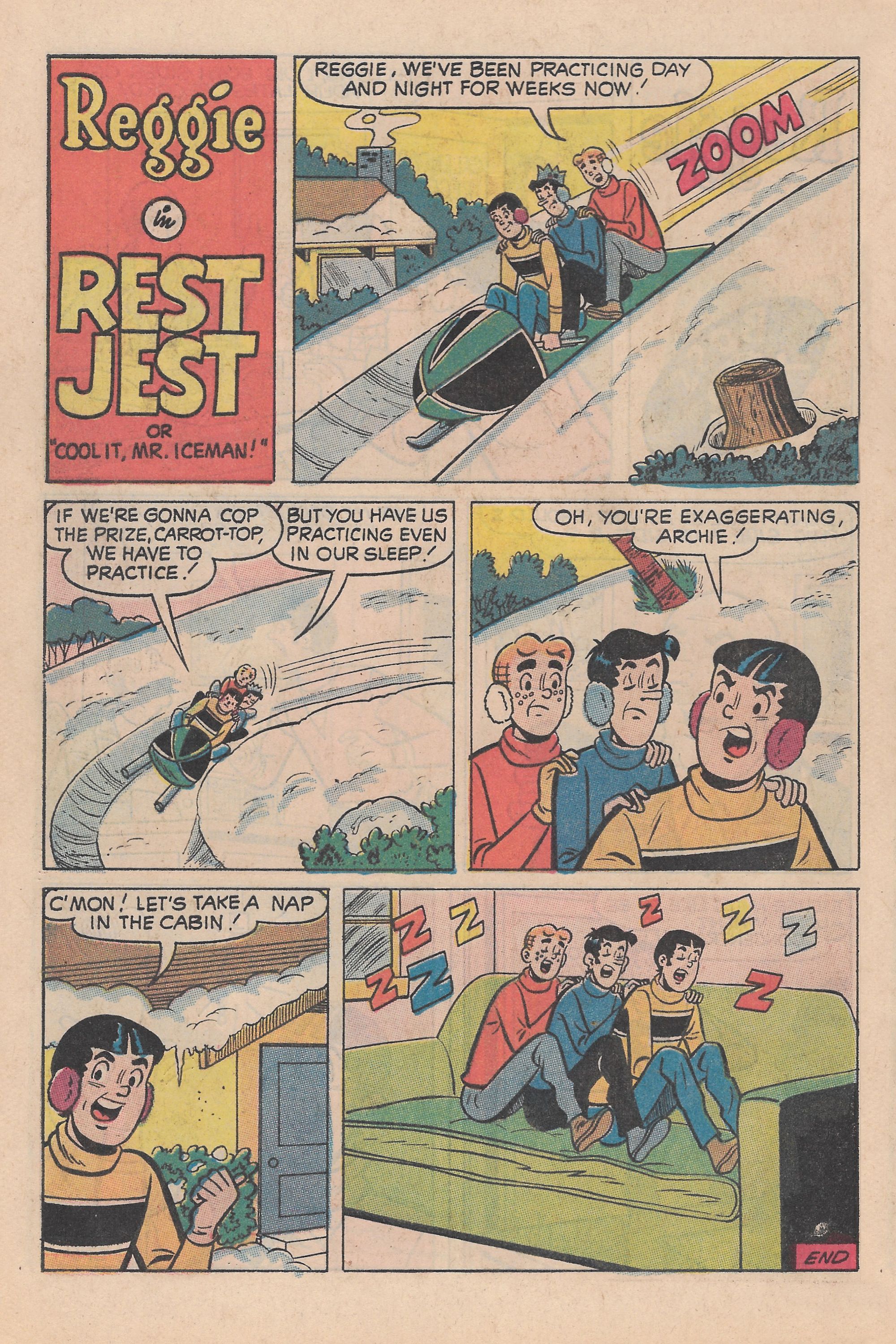 Read online Reggie's Wise Guy Jokes comic -  Issue #13 - 28