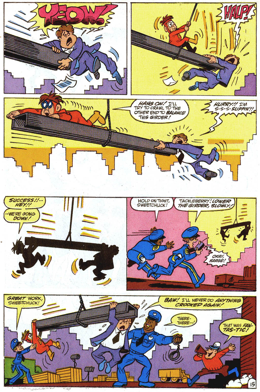 Read online Police Academy comic -  Issue #5 - 16