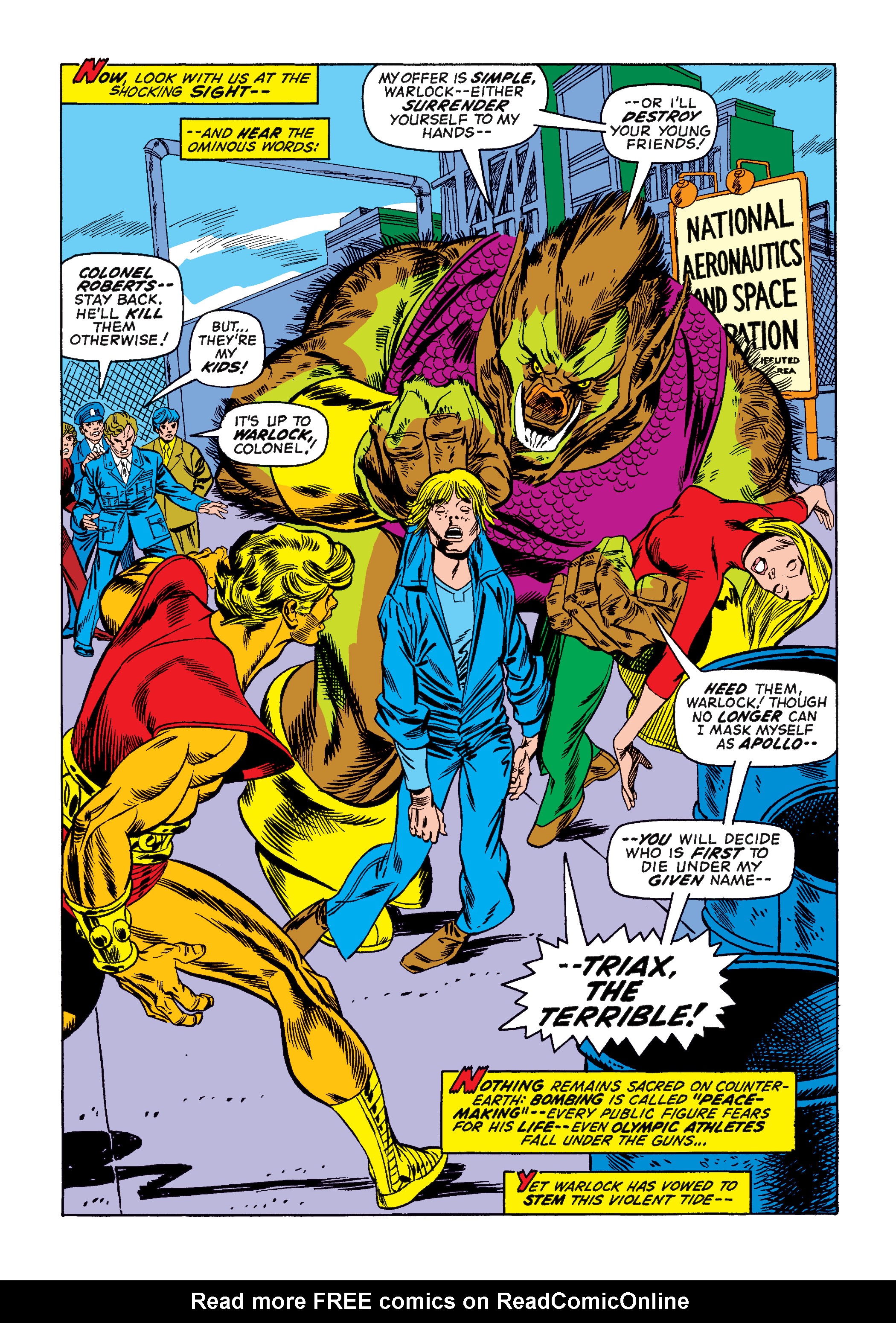 Read online Marvel Masterworks: Warlock comic -  Issue # TPB 1 (Part 2) - 22