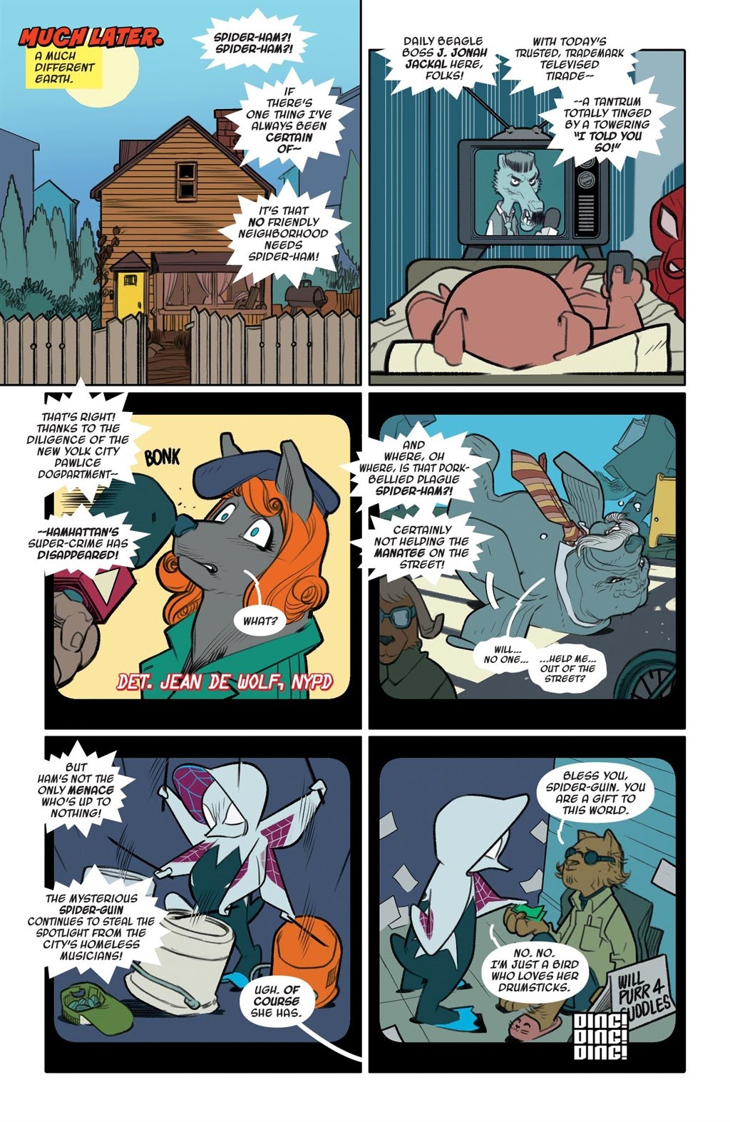 Read online Spider-Man: Spider-Verse comic -  Issue # Spider-Ham - 67