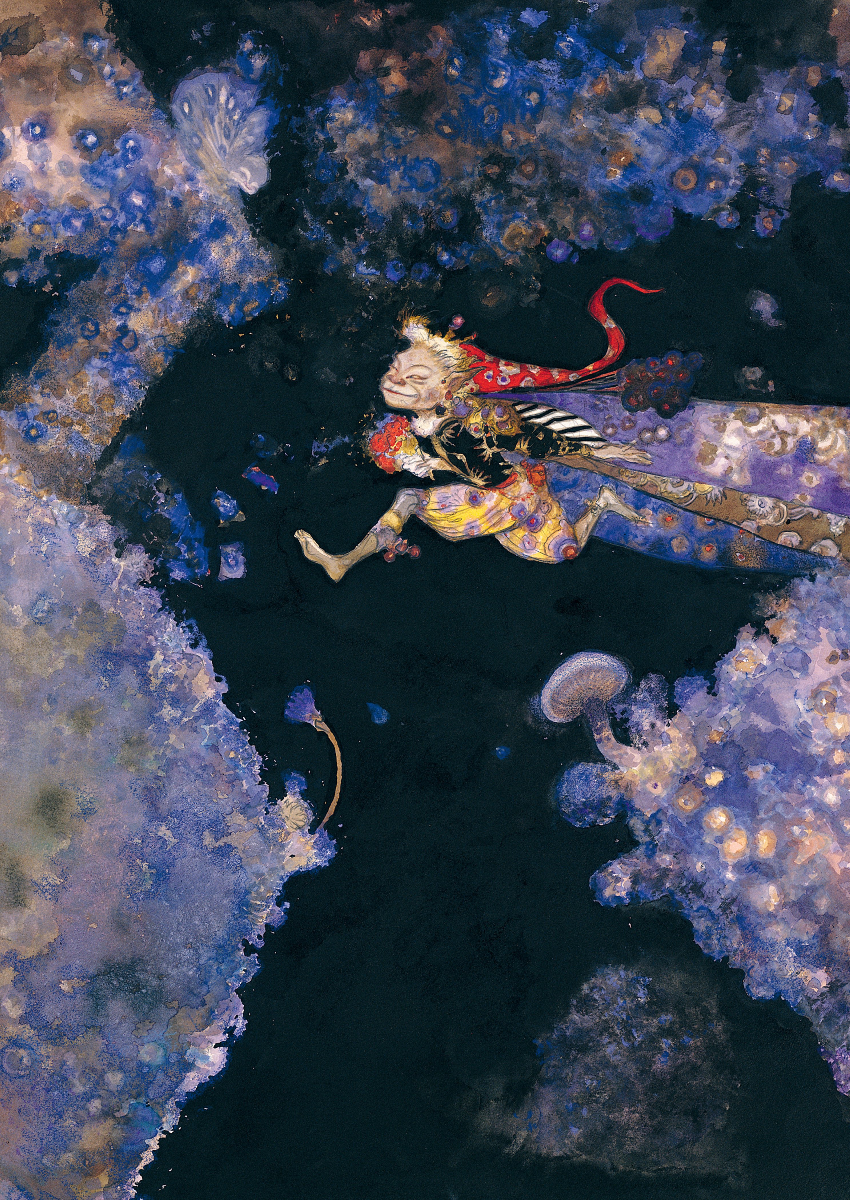 Read online Elegant Spirits: Amano's Tale of Genji and Fairies comic -  Issue # TPB - 67