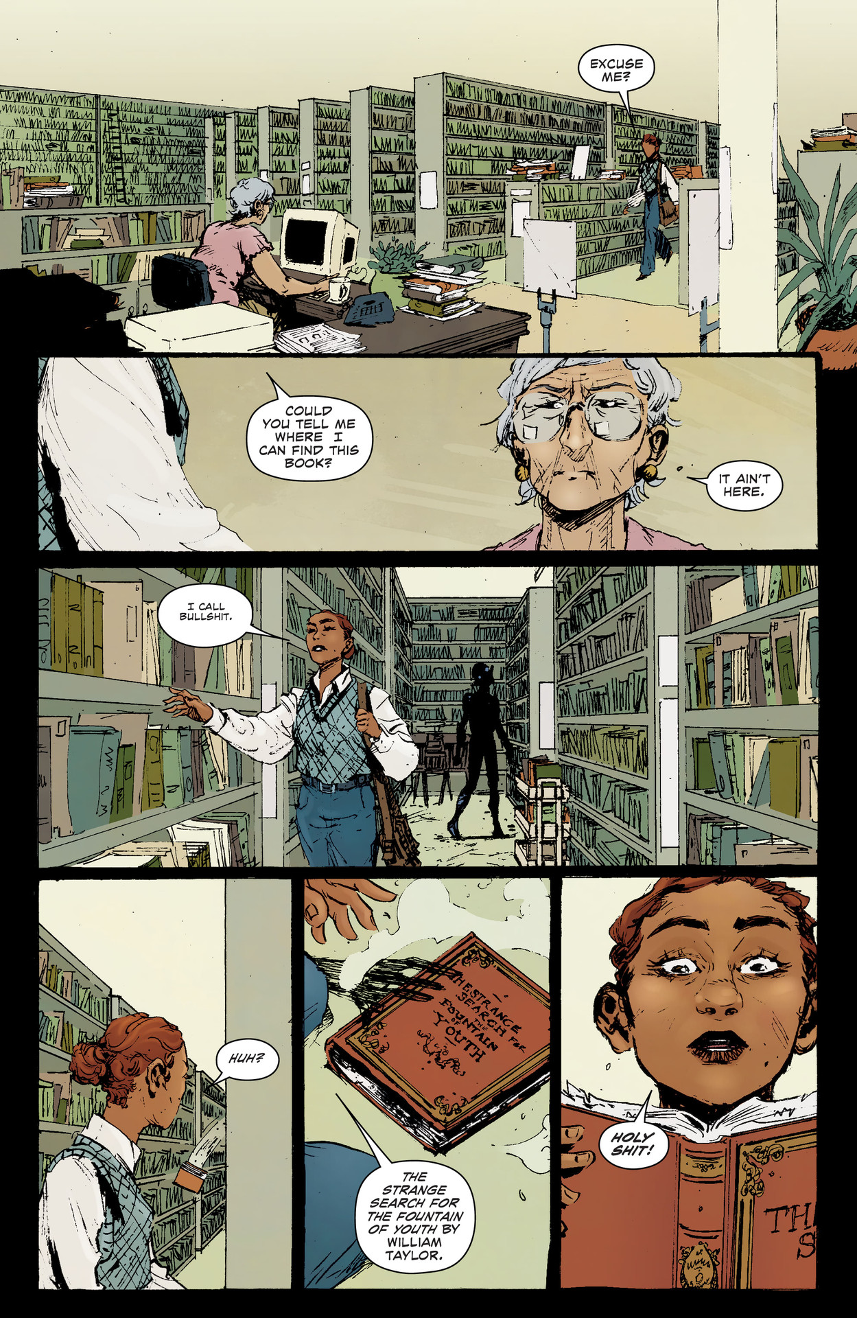 Read online Dark Spaces: Good Deeds comic -  Issue #6 - 12