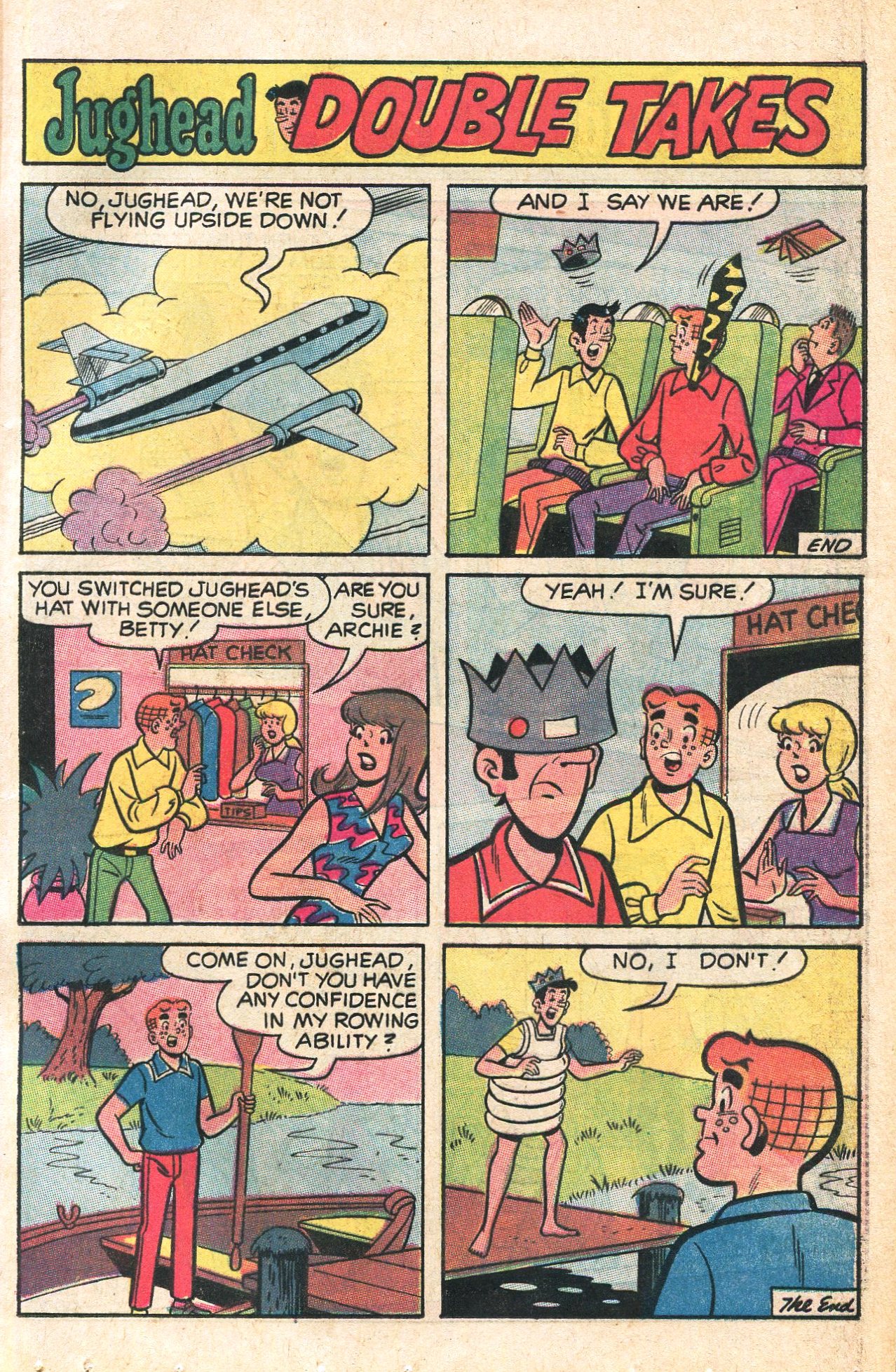 Read online Jughead's Jokes comic -  Issue #21 - 7