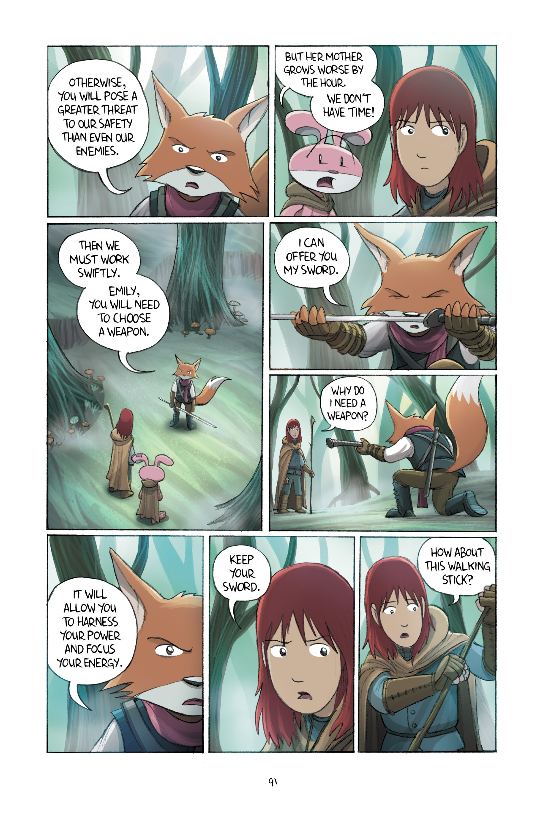 Read online Amulet comic -  Issue # TPB 2 (Part 1) - 91