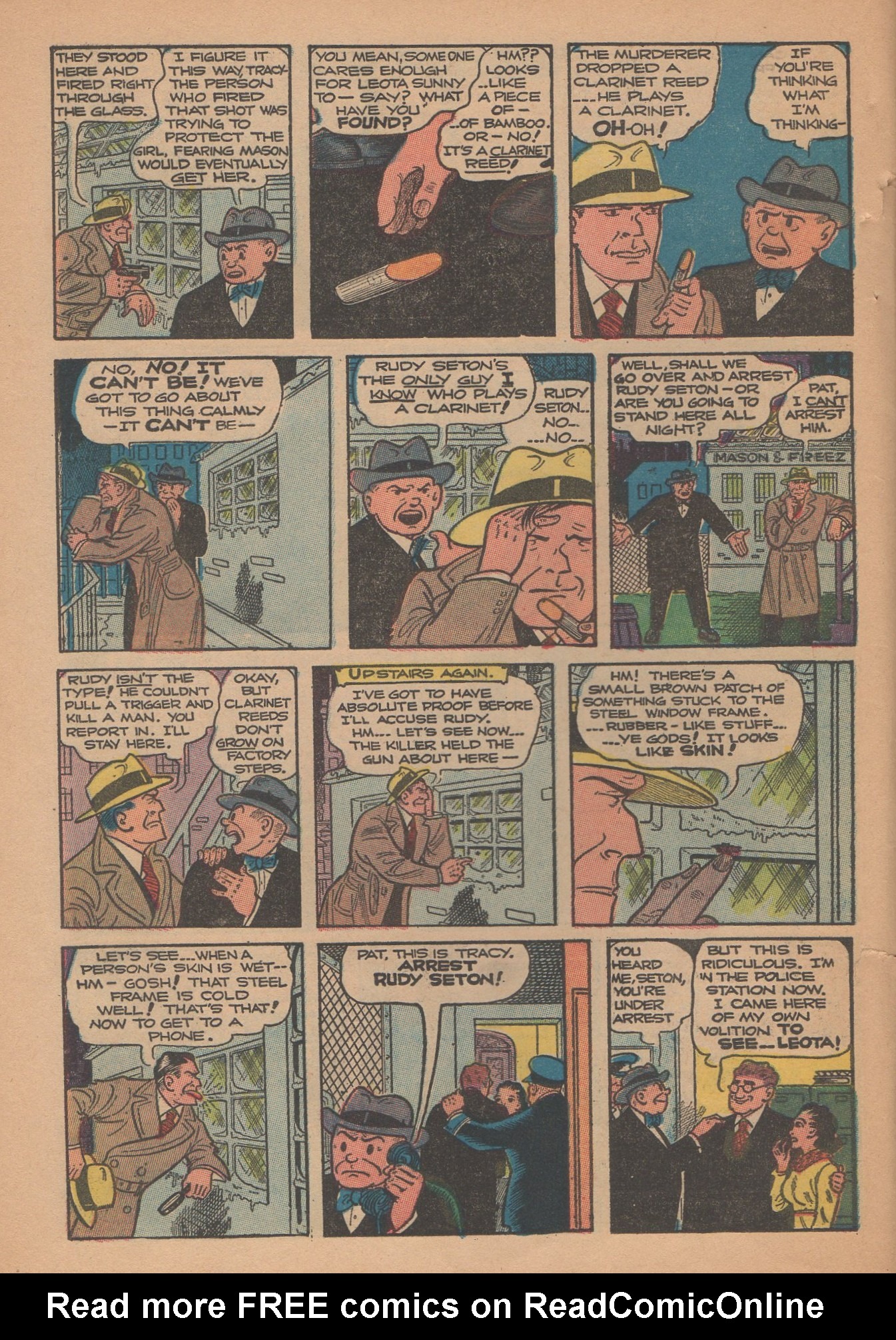 Read online Dick Tracy comic -  Issue #138 - 24