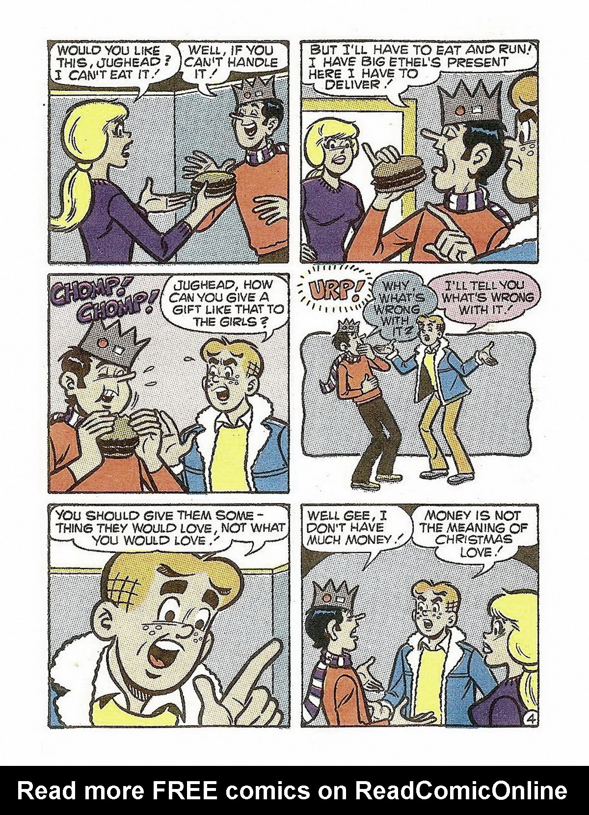 Read online Archie's Double Digest Magazine comic -  Issue #57 - 157