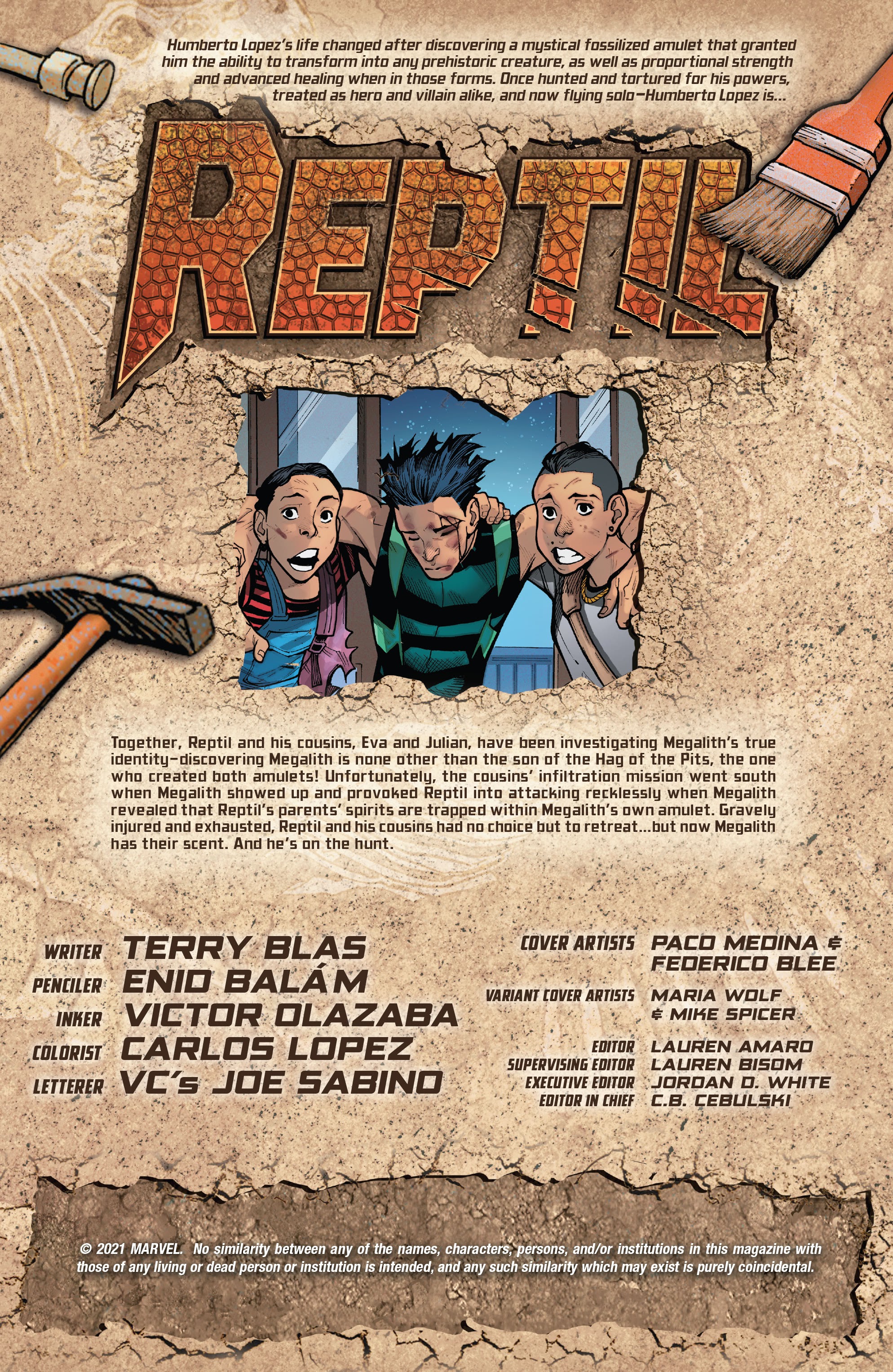 Read online Reptil comic -  Issue #4 - 2