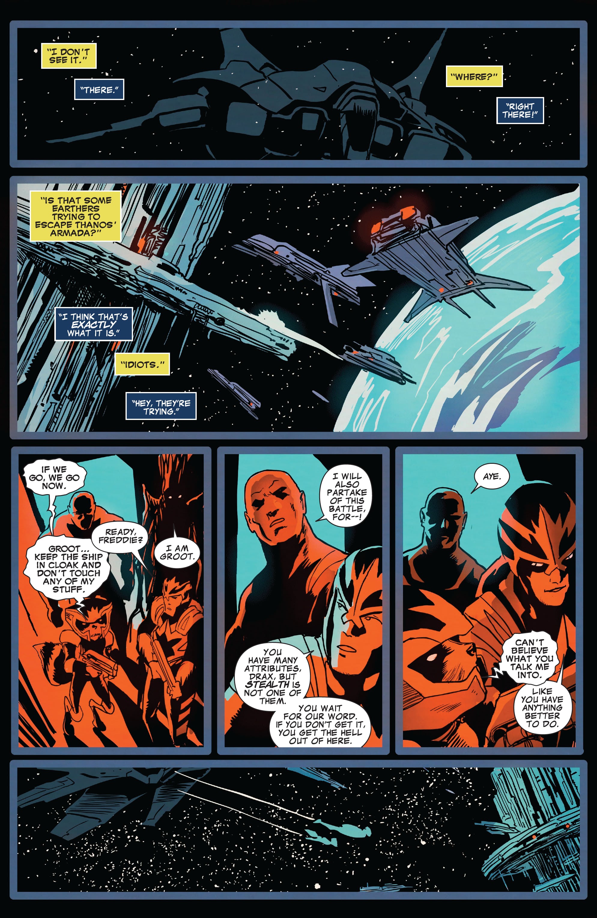Read online Guardians Of The Galaxy by Brian Michael Bendis comic -  Issue # TPB 1 (Part 2) - 76