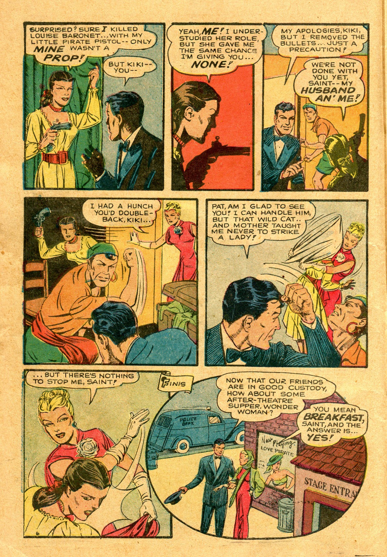 Read online The Saint (1947) comic -  Issue #4 - 10
