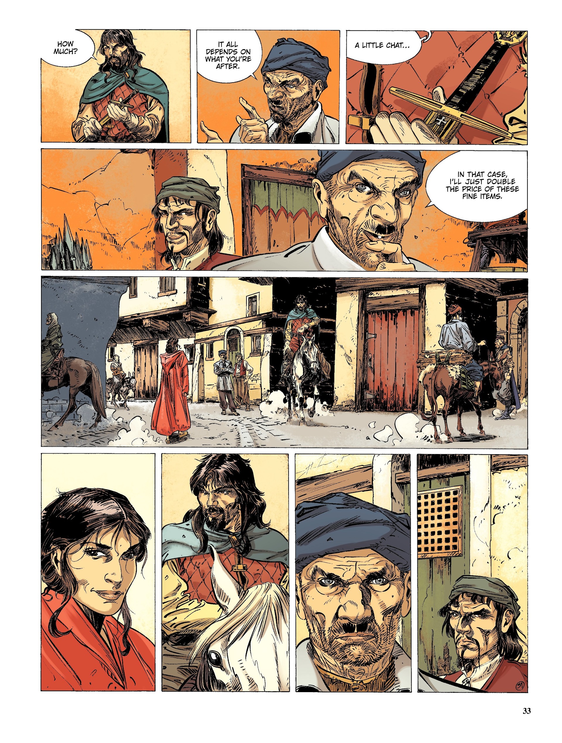 Read online The Last Templar comic -  Issue #5 - 34