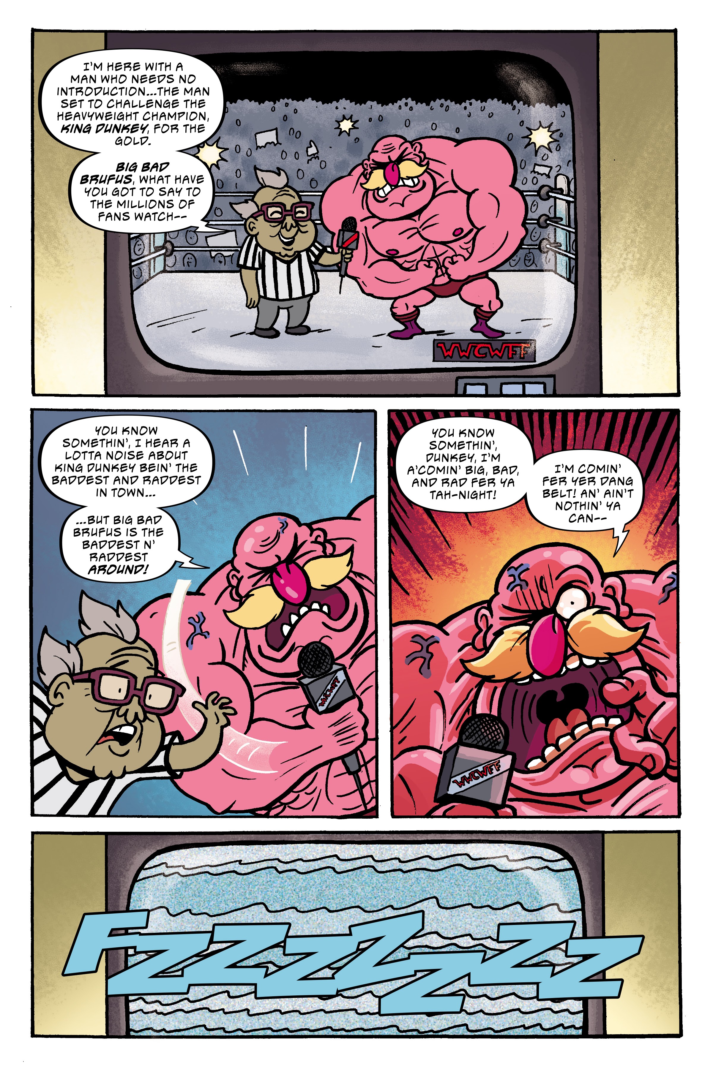Read online Regular Show: Wrasslesplosion comic -  Issue # TPB - 6