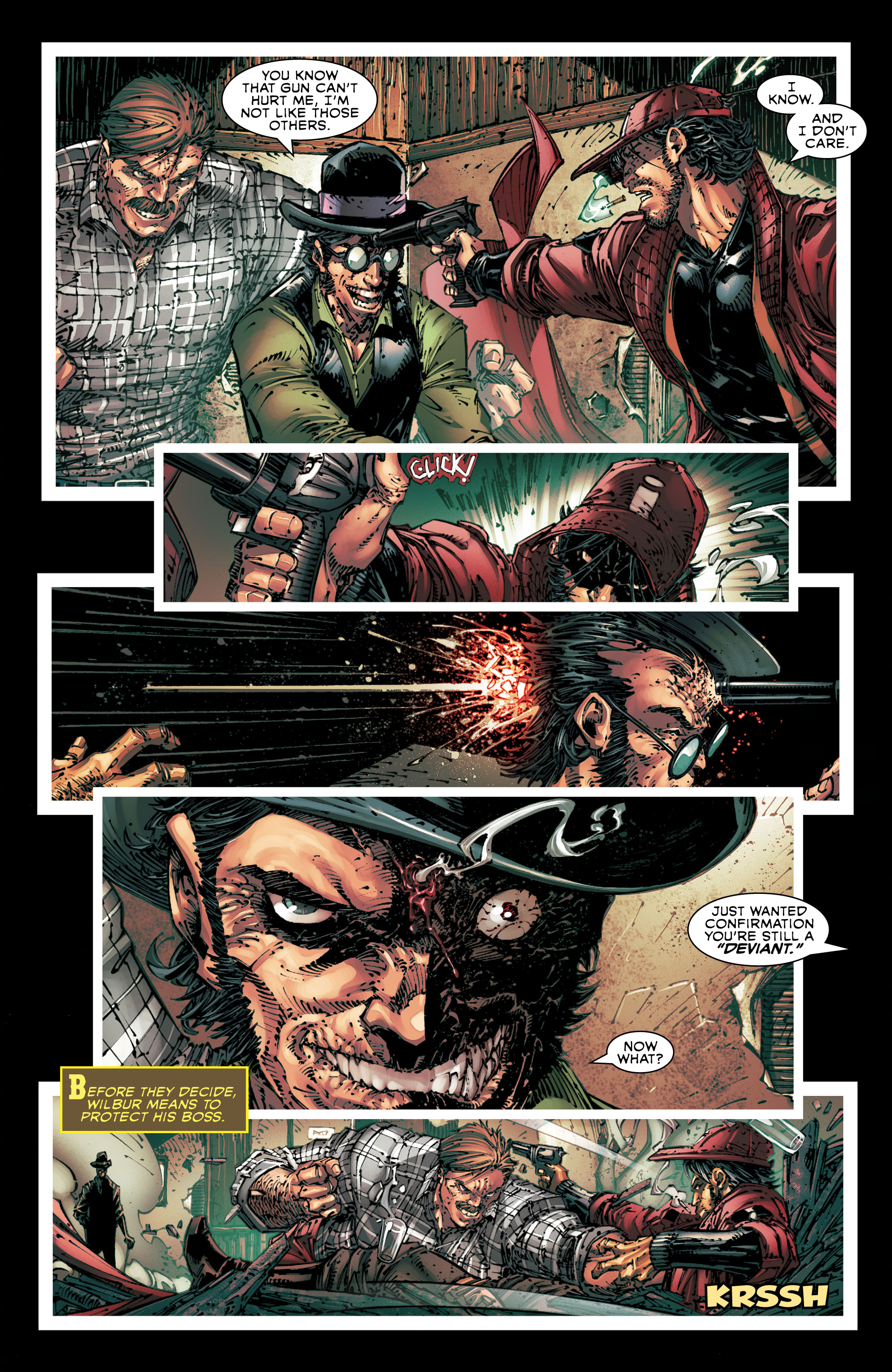 Read online Gunslinger Spawn comic -  Issue #8 - 15
