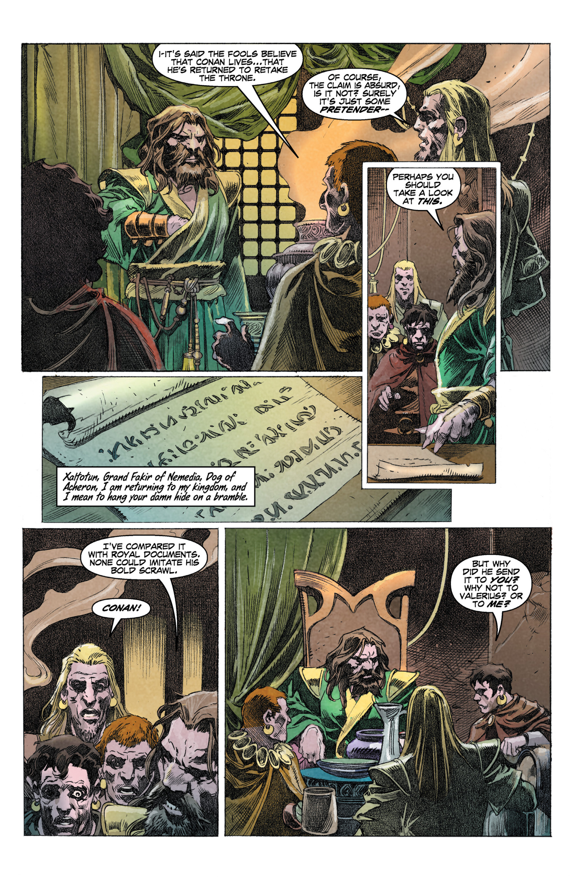Read online King Conan Chronicles Epic Collection comic -  Issue # Wolves And Dragons (Part 3) - 53