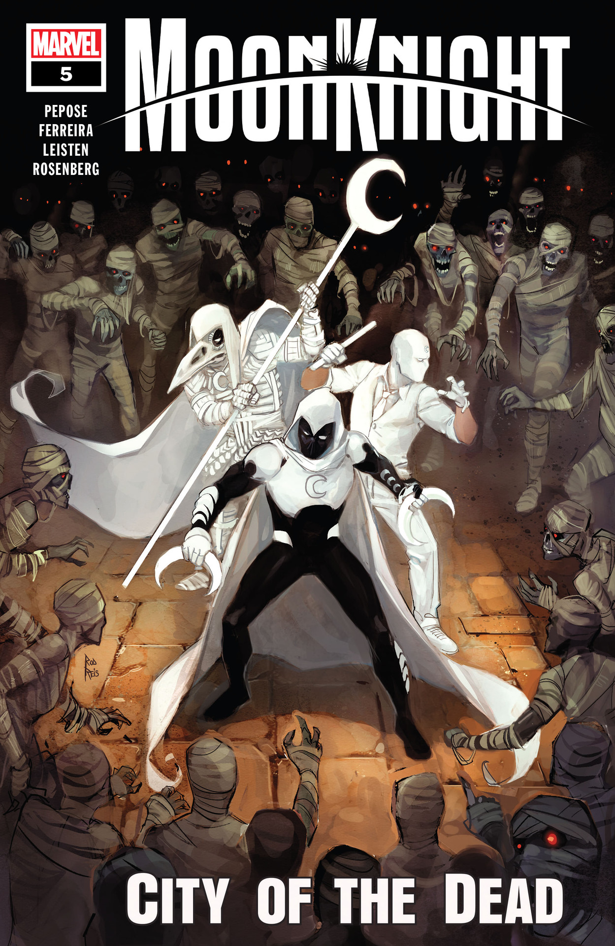 Read online Moon Knight: City of the Dead comic -  Issue #5 - 1