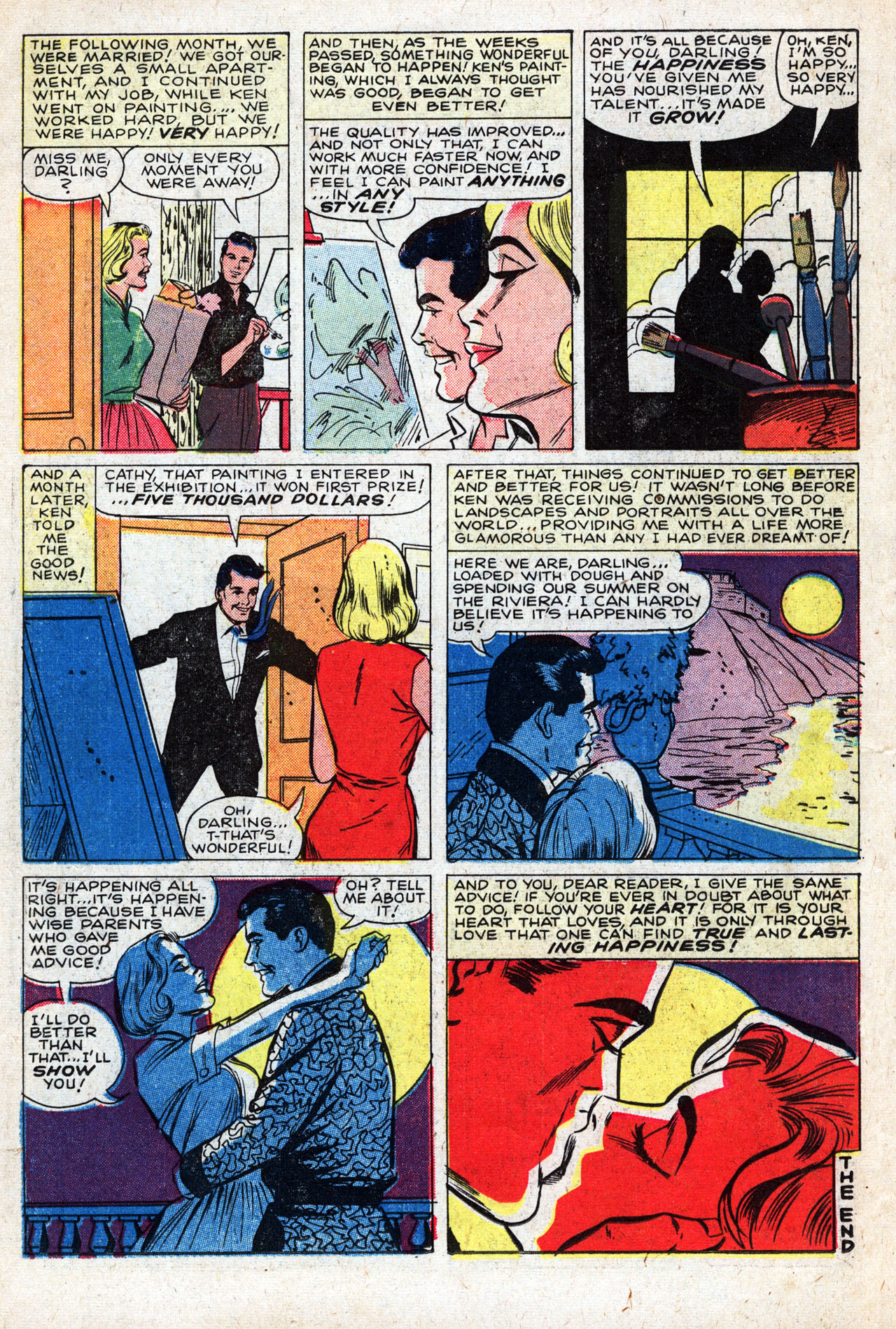 Read online Love Romances comic -  Issue #90 - 18