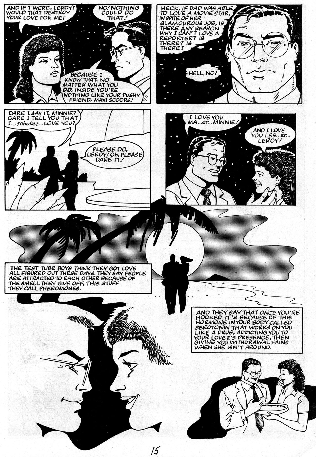 Read online The Trouble With Girls (1989) comic -  Issue #18 - 17