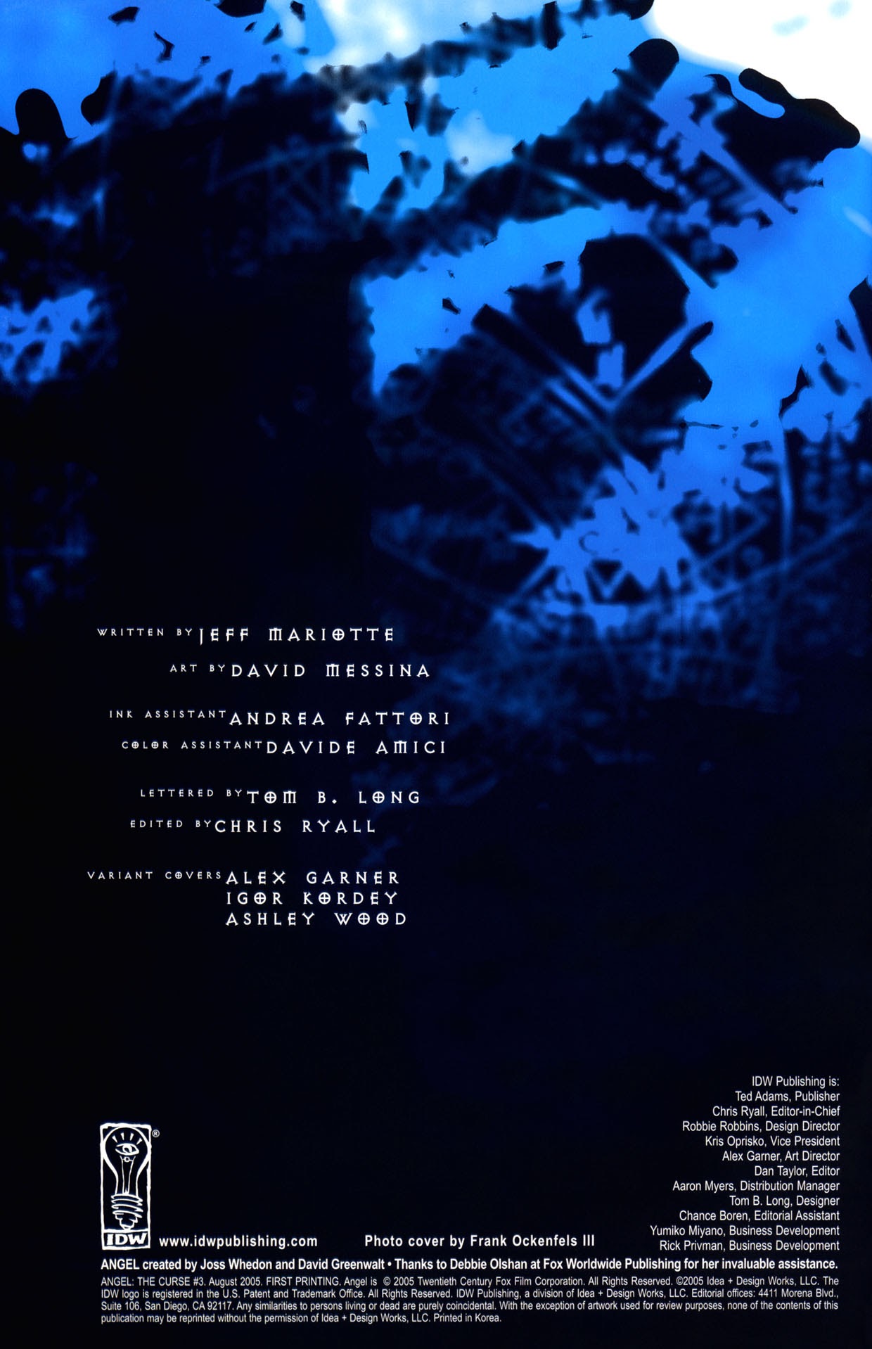 Read online Angel: The Curse comic -  Issue #3 - 3