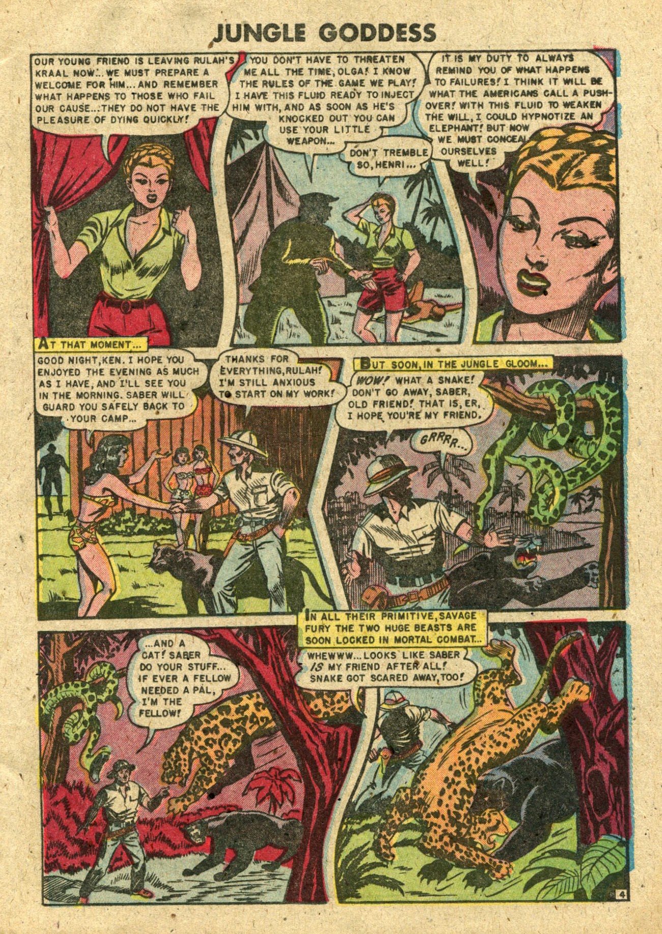 Read online Rulah - Jungle Goddess comic -  Issue #25 - 5