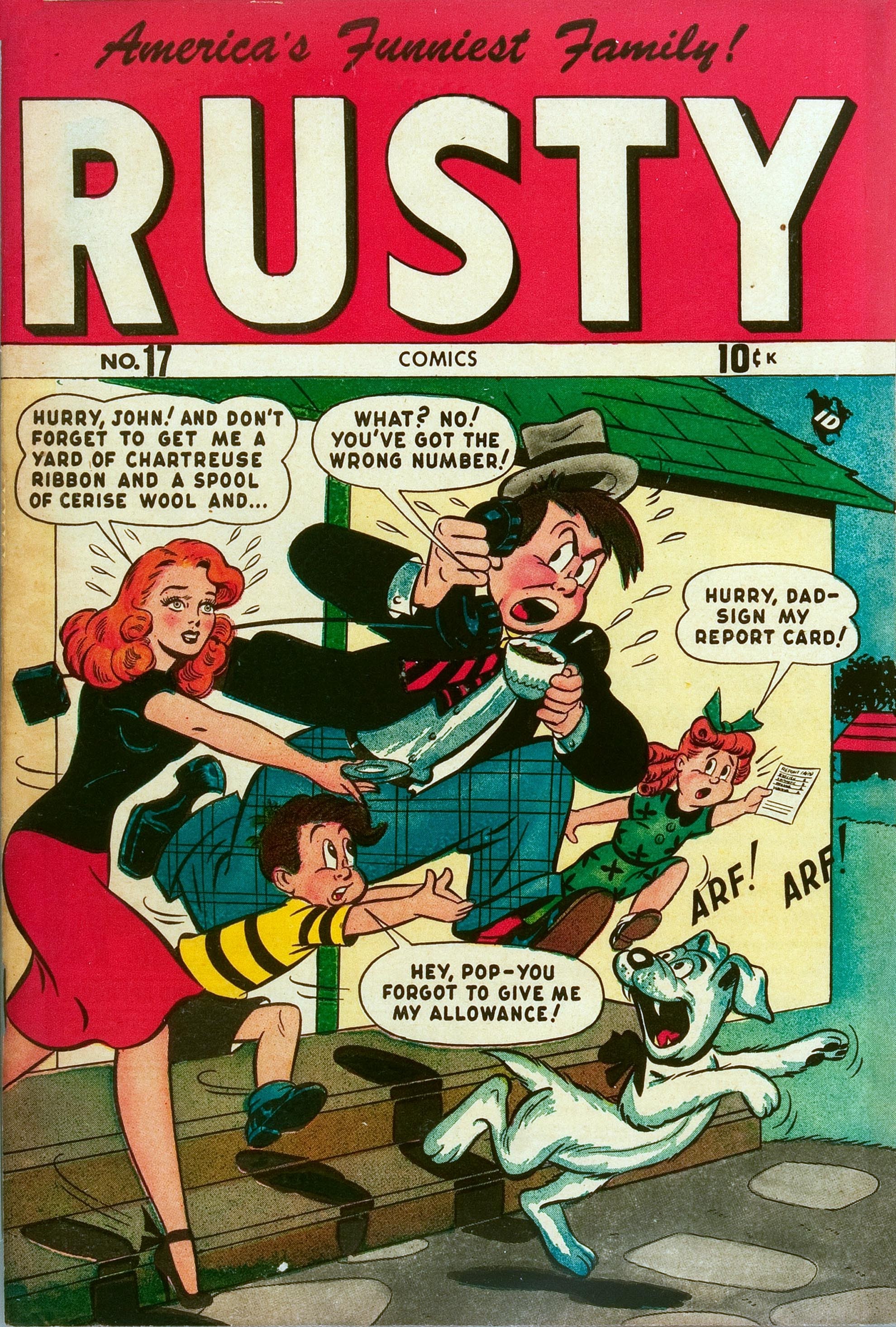 Read online Rusty Comics comic -  Issue #17 - 1