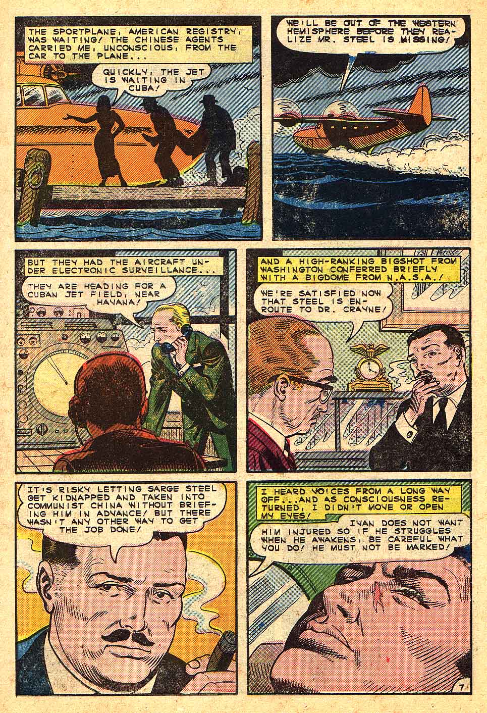 Read online Sarge Steel comic -  Issue #5 - 11