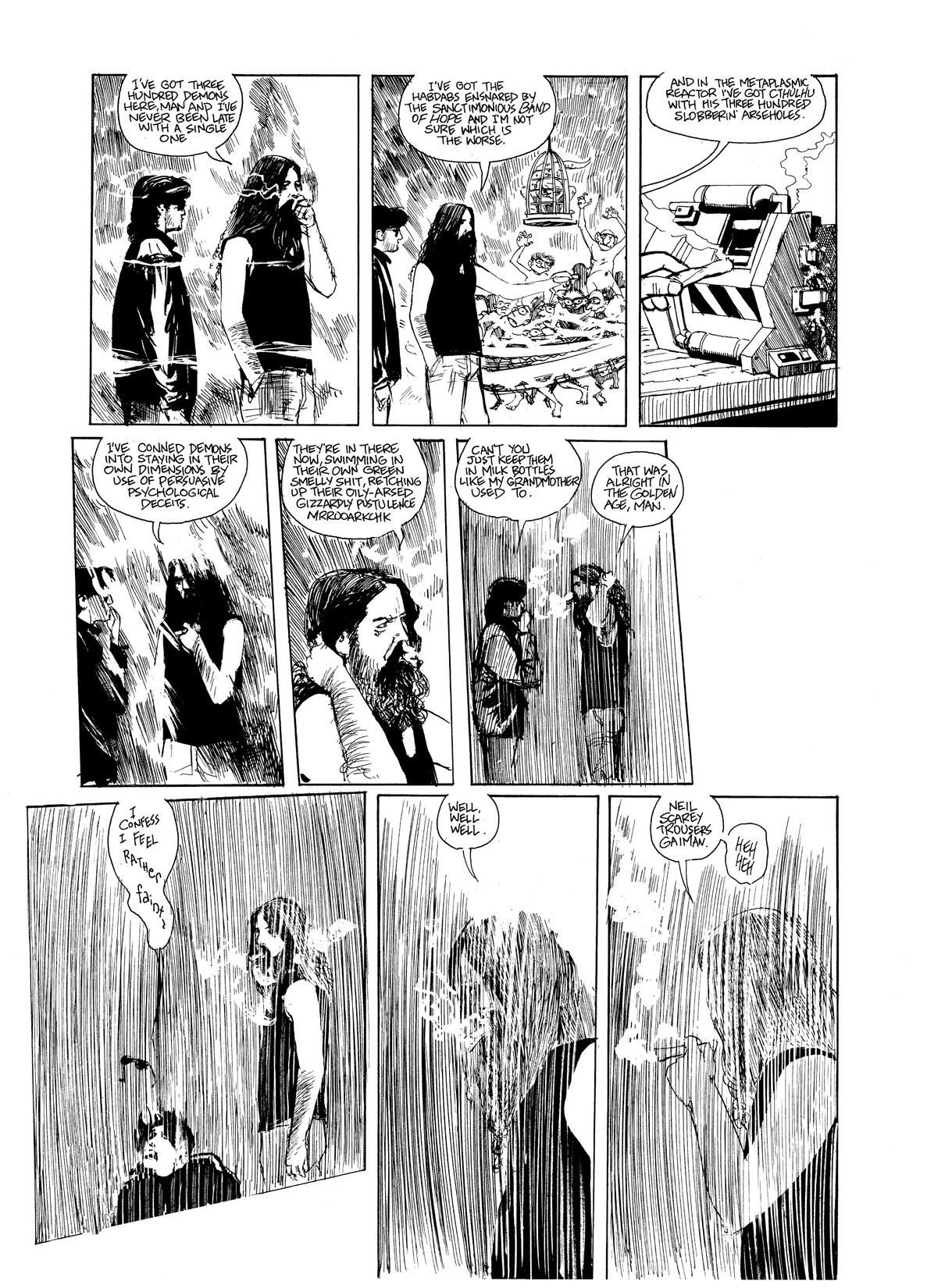 Read online Eddie Campbell's Bacchus comic -  Issue # TPB 5 - 112