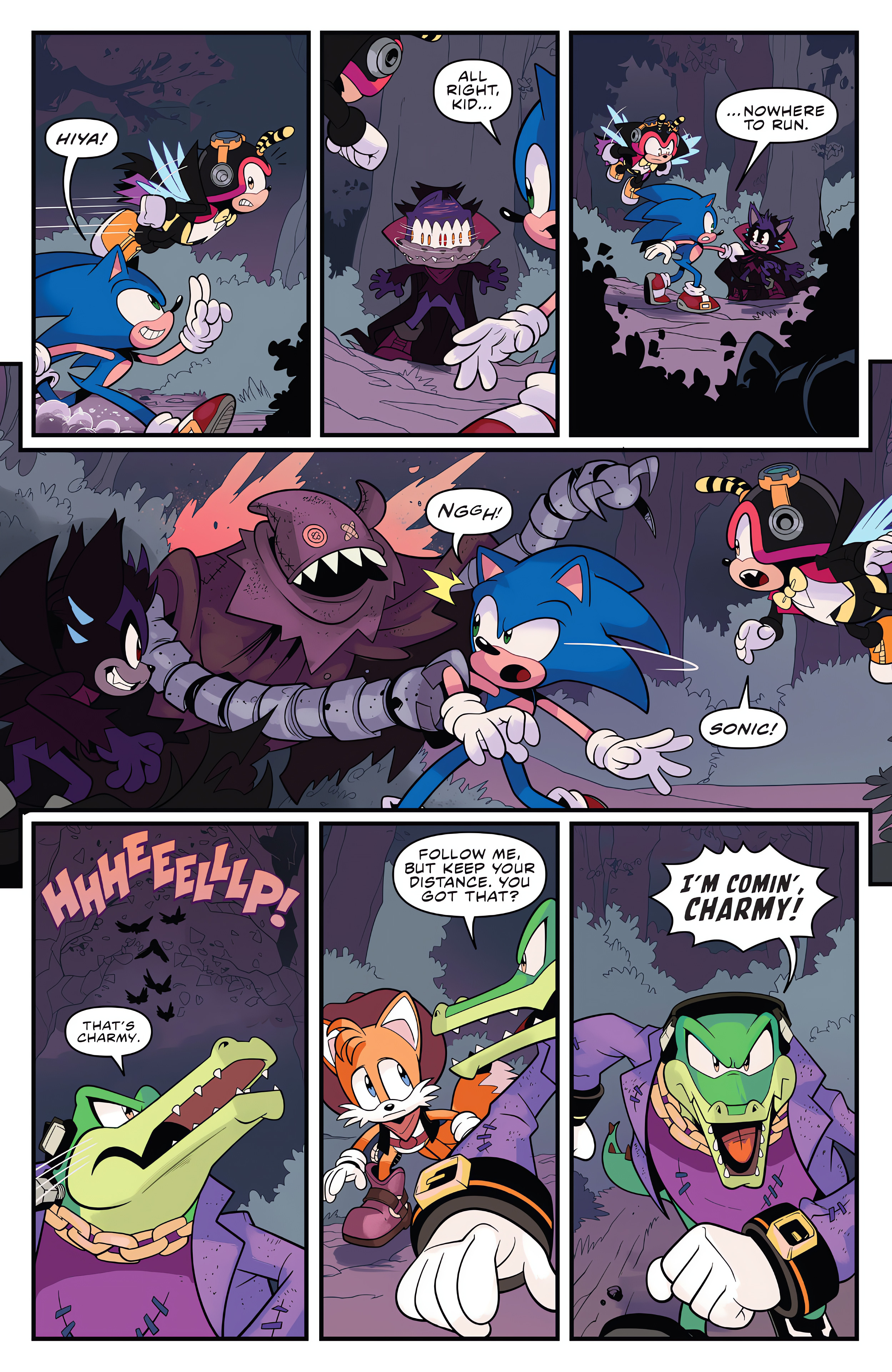Read online Sonic the Hedgehog (2018) comic -  Issue # _Halloween Special - 16
