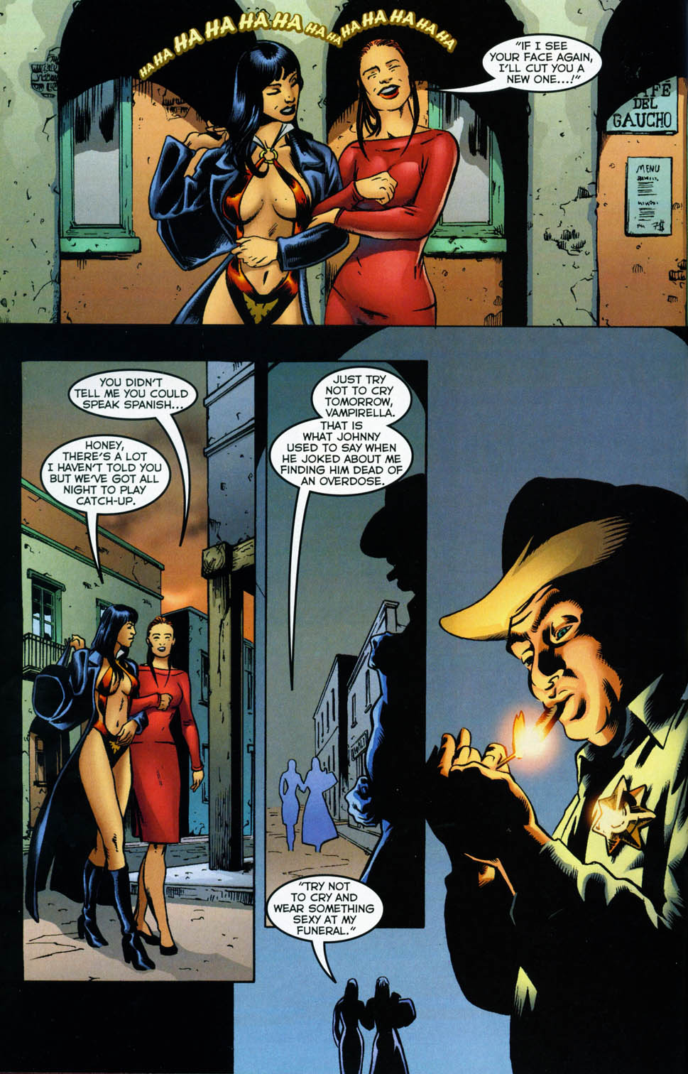 Read online Vampirella (2001) comic -  Issue #19 - 16