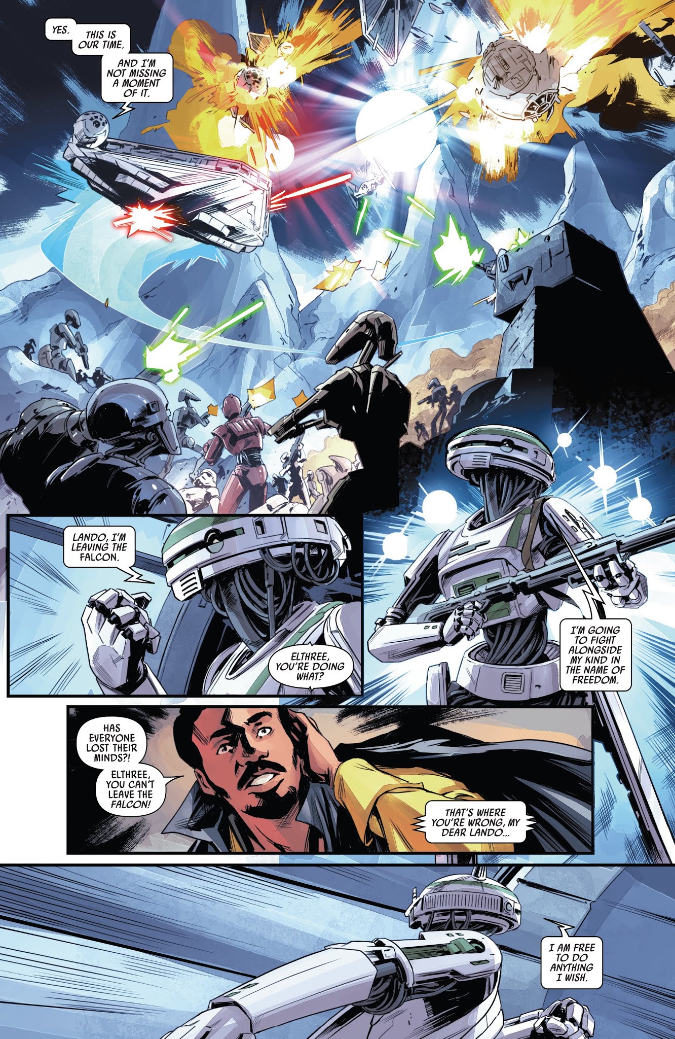 Read online Star Wars: Lando: Double Or Nothing comic -  Issue #5 - 10