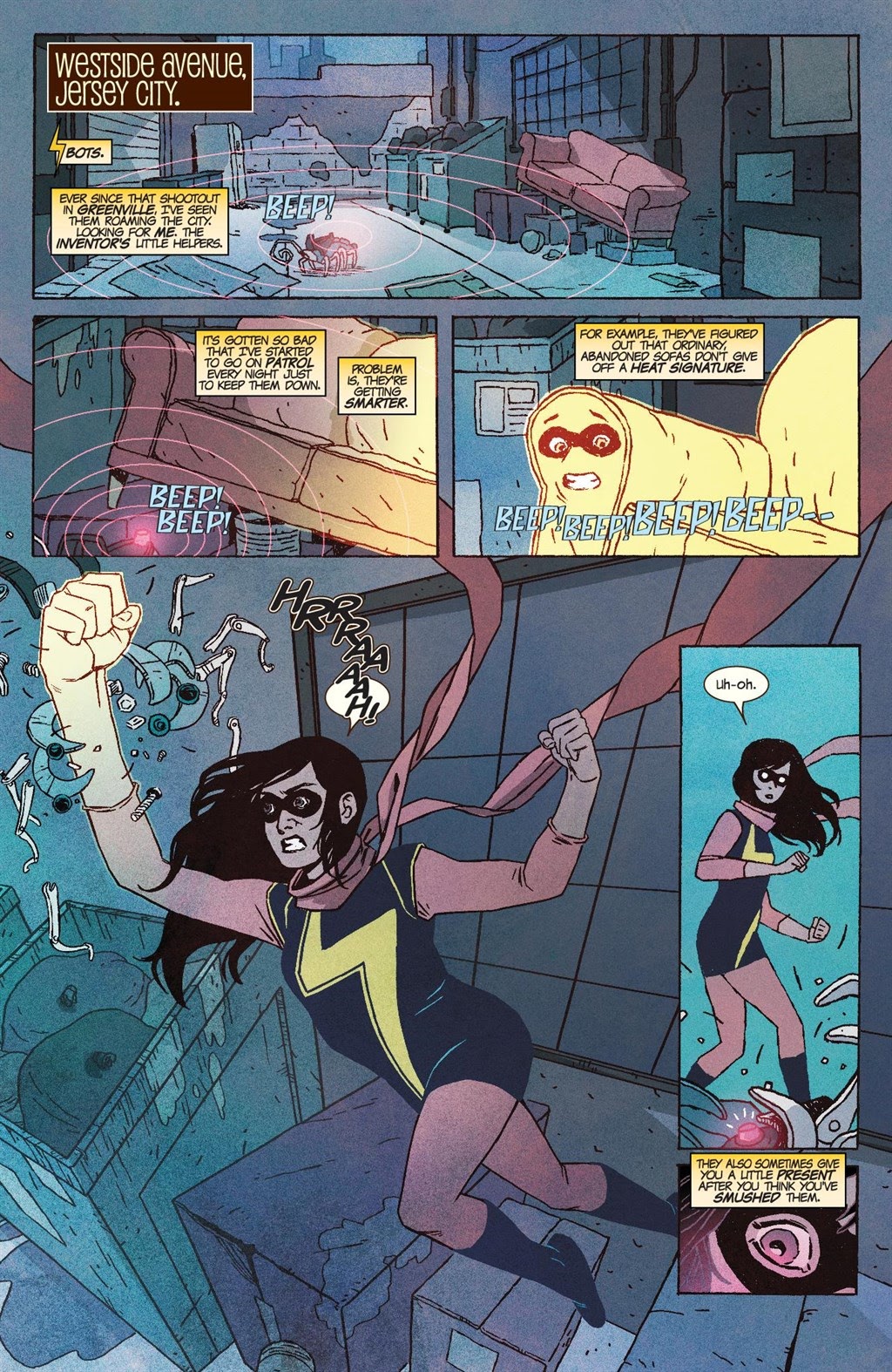 Read online Ms. Marvel Meets The Marvel Universe comic -  Issue # TPB (Part 1) - 5