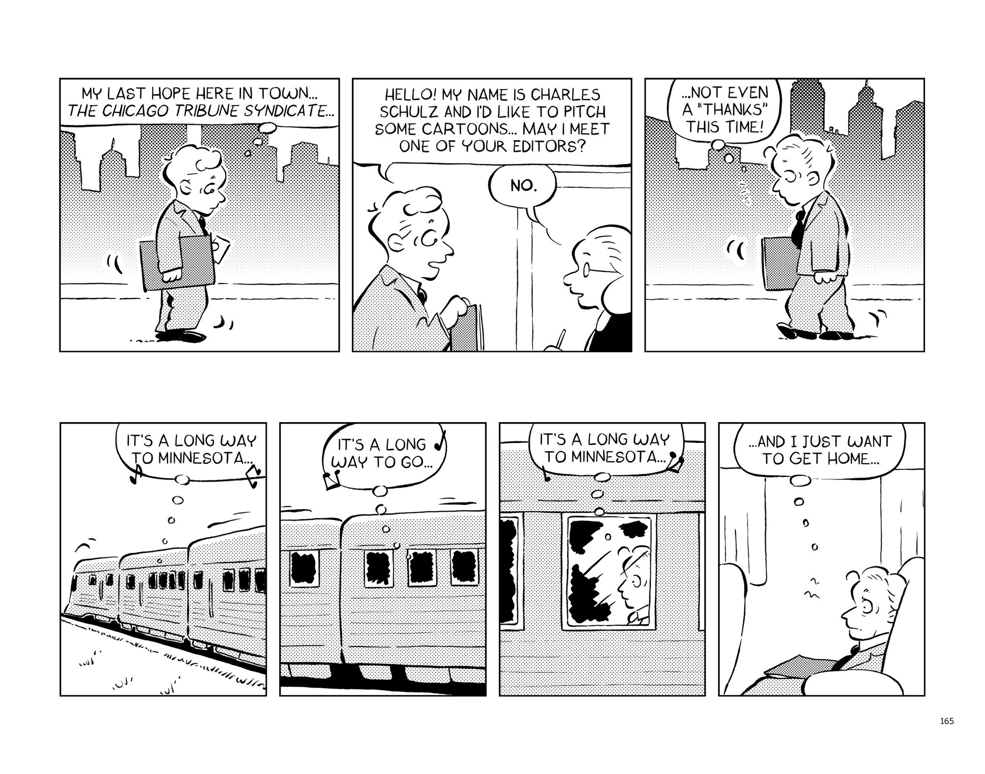 Read online Funny Things: A Comic Strip Biography of Charles M. Schulz comic -  Issue # TPB (Part 2) - 68