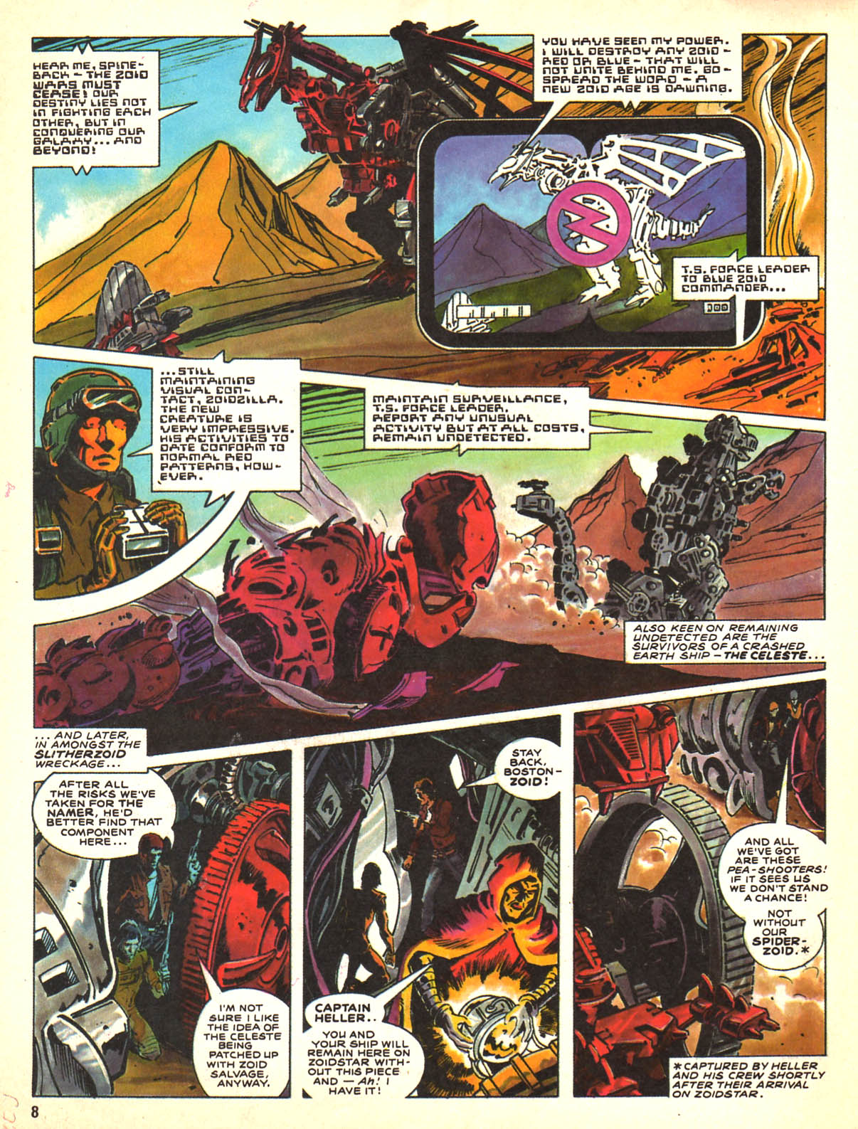 Read online Spider-Man and Zoids comic -  Issue #1 - 8