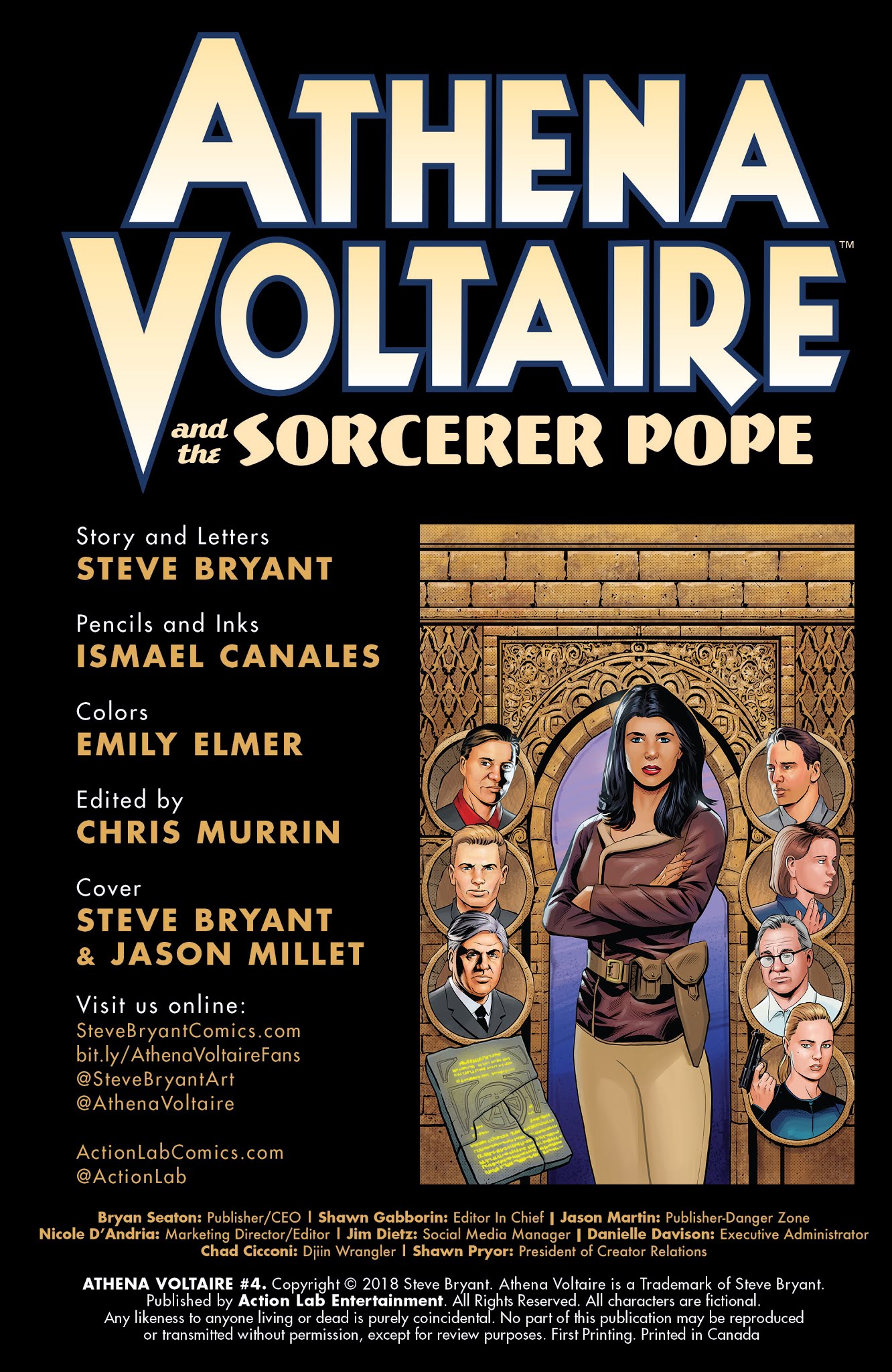 Read online Athena Voltaire comic -  Issue #4 - 3
