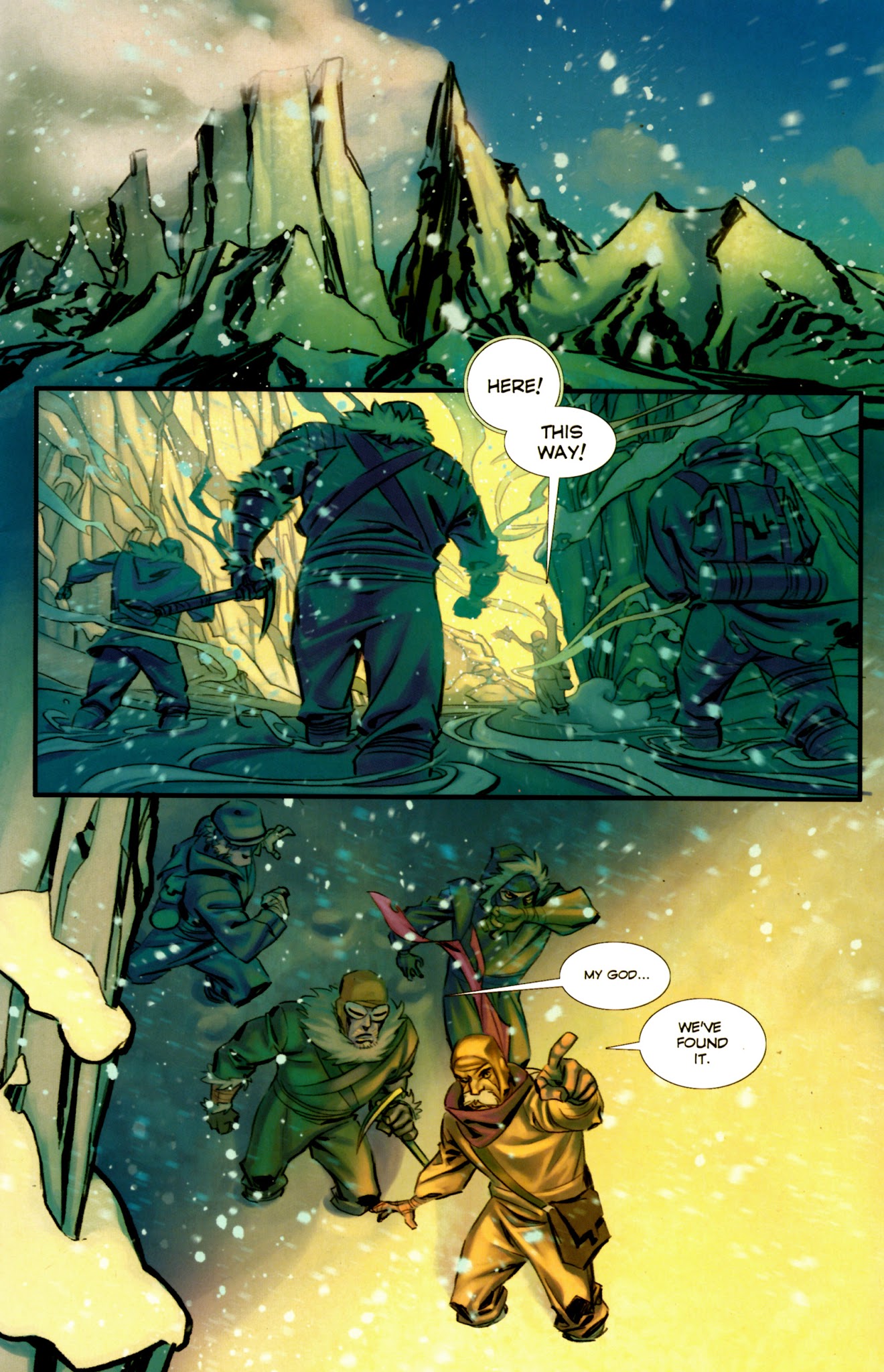 Read online Yeti vs. Vampire comic -  Issue #1 - 3